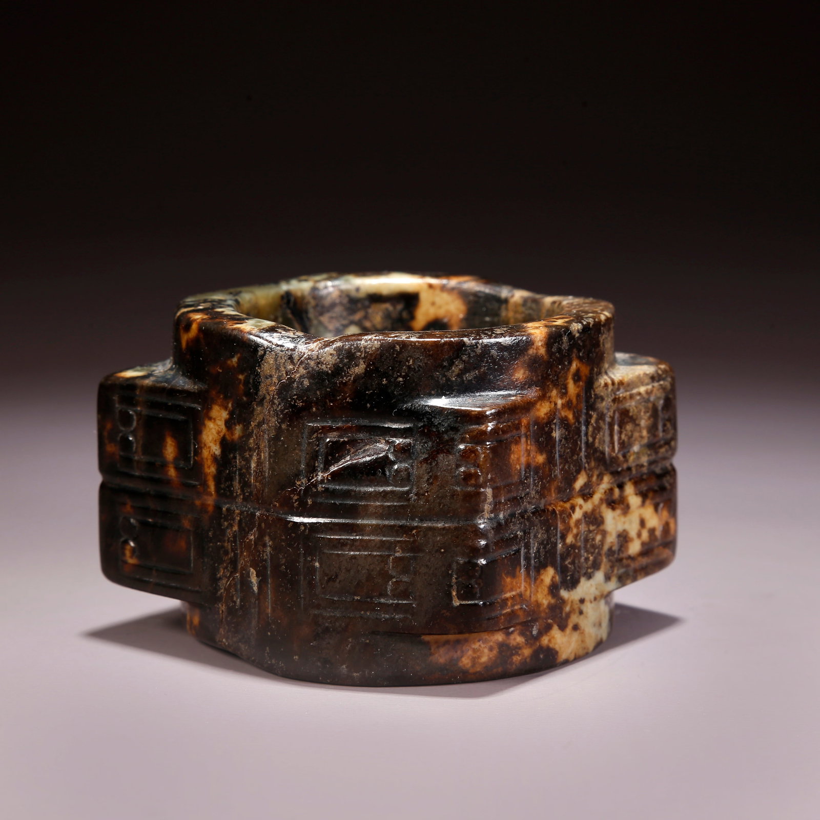 A HETIAN JADE CONG (1 of 8)