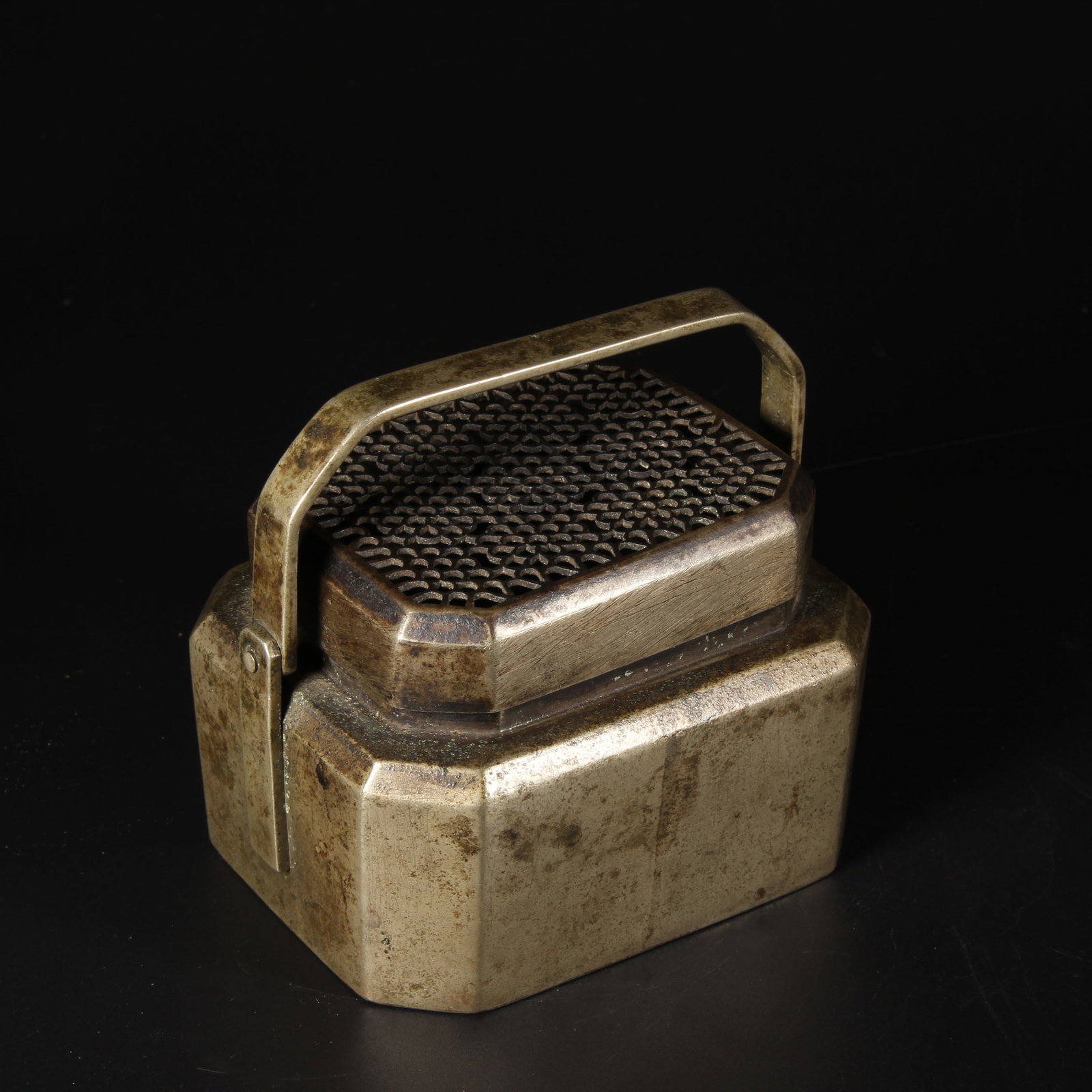 A BRONZE HAND WARMER (1 of 12)