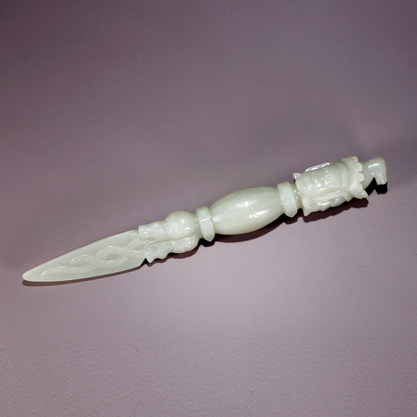 A HETIAN JADE RITUAL OBJECT (1 of 9)