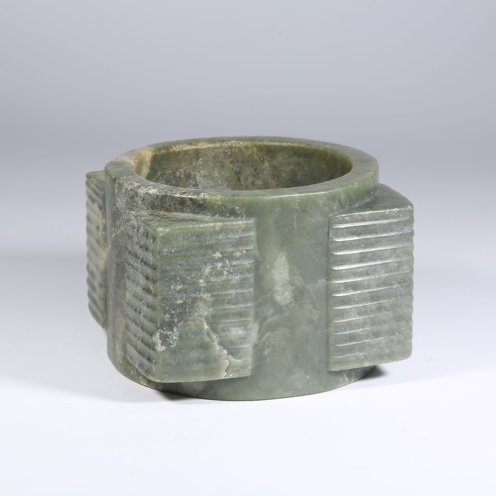 A ANCIENT JADE CONG (1 of 9)