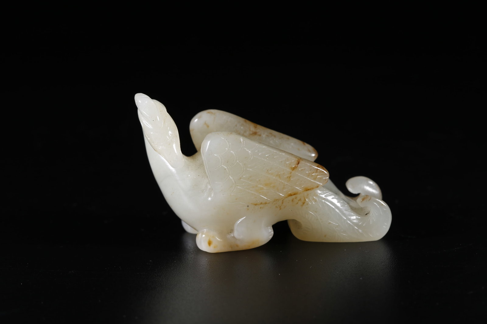 A HETIAN JADE PHOENIX ORNAMENT (1 of 10)