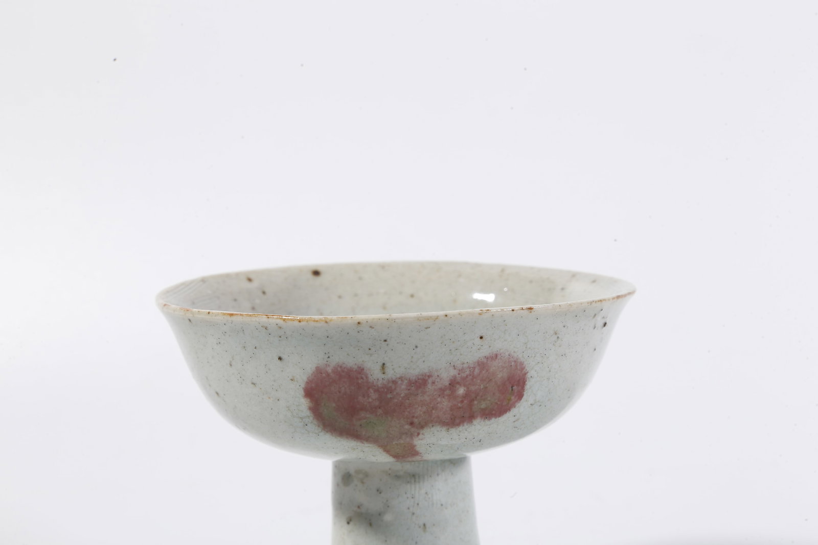 A JUN WARE STEMMED CUP - 2
