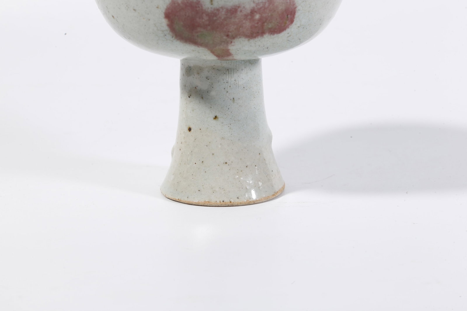 A JUN WARE STEMMED CUP - 3