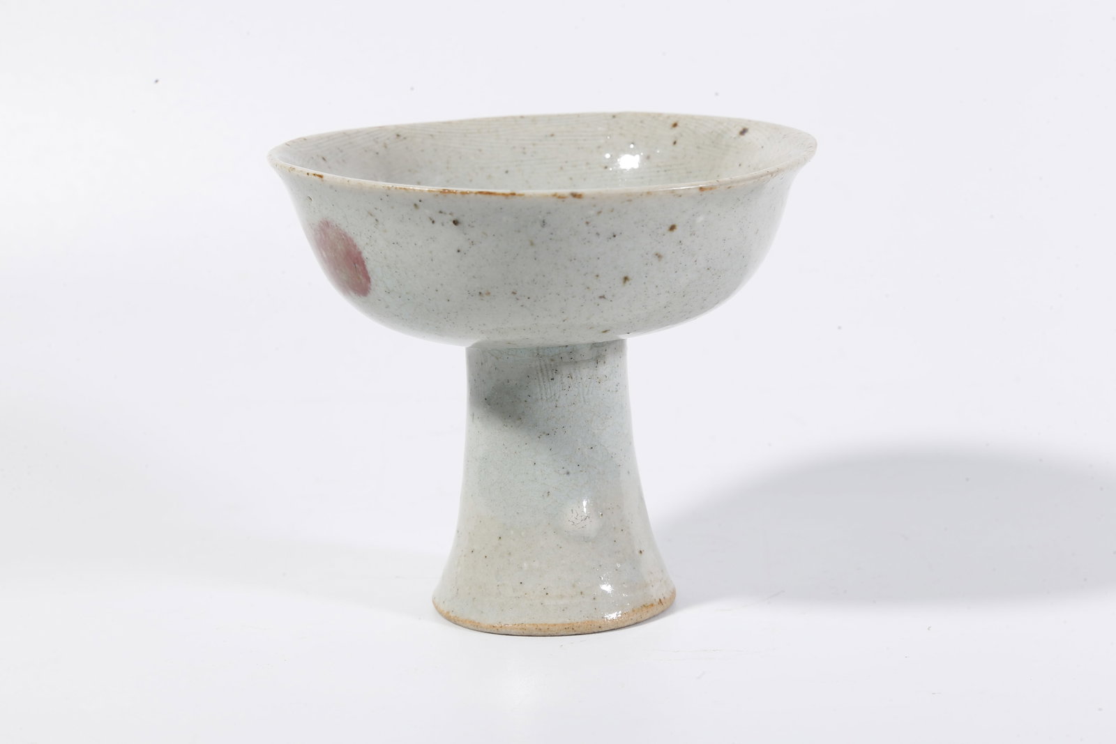 A JUN WARE STEMMED CUP - 4