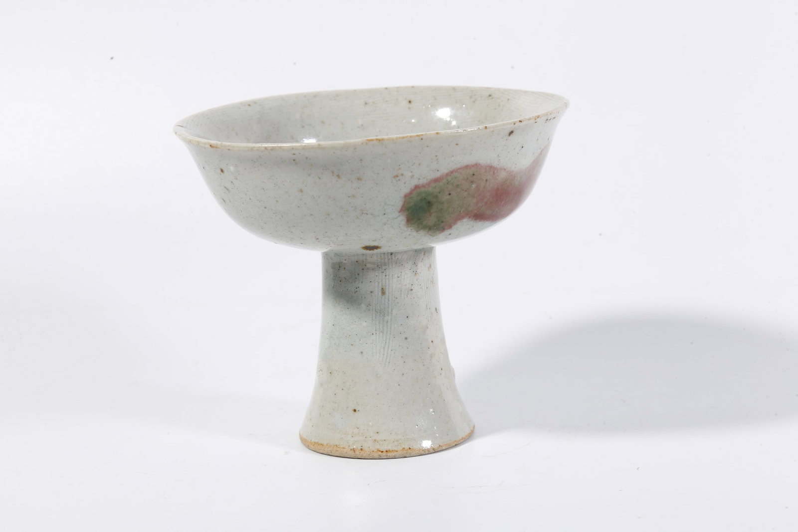 A JUN WARE STEMMED CUP - 5