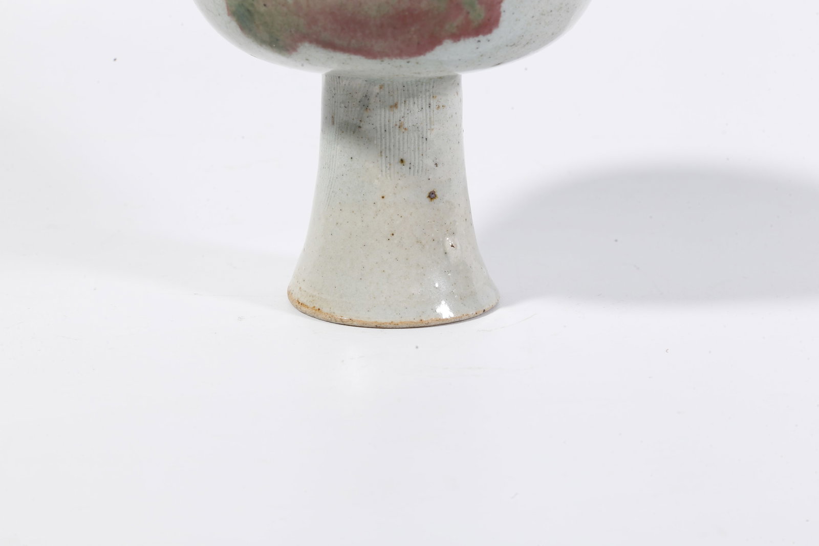 A JUN WARE STEMMED CUP - 8