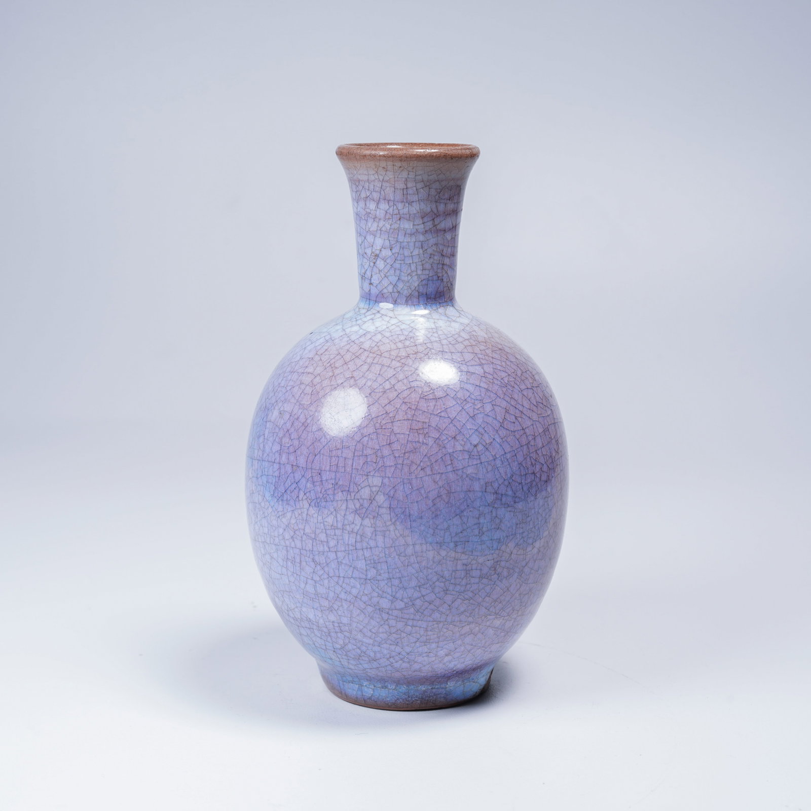 A JUN WARE SMALL VASE (1 of 9)