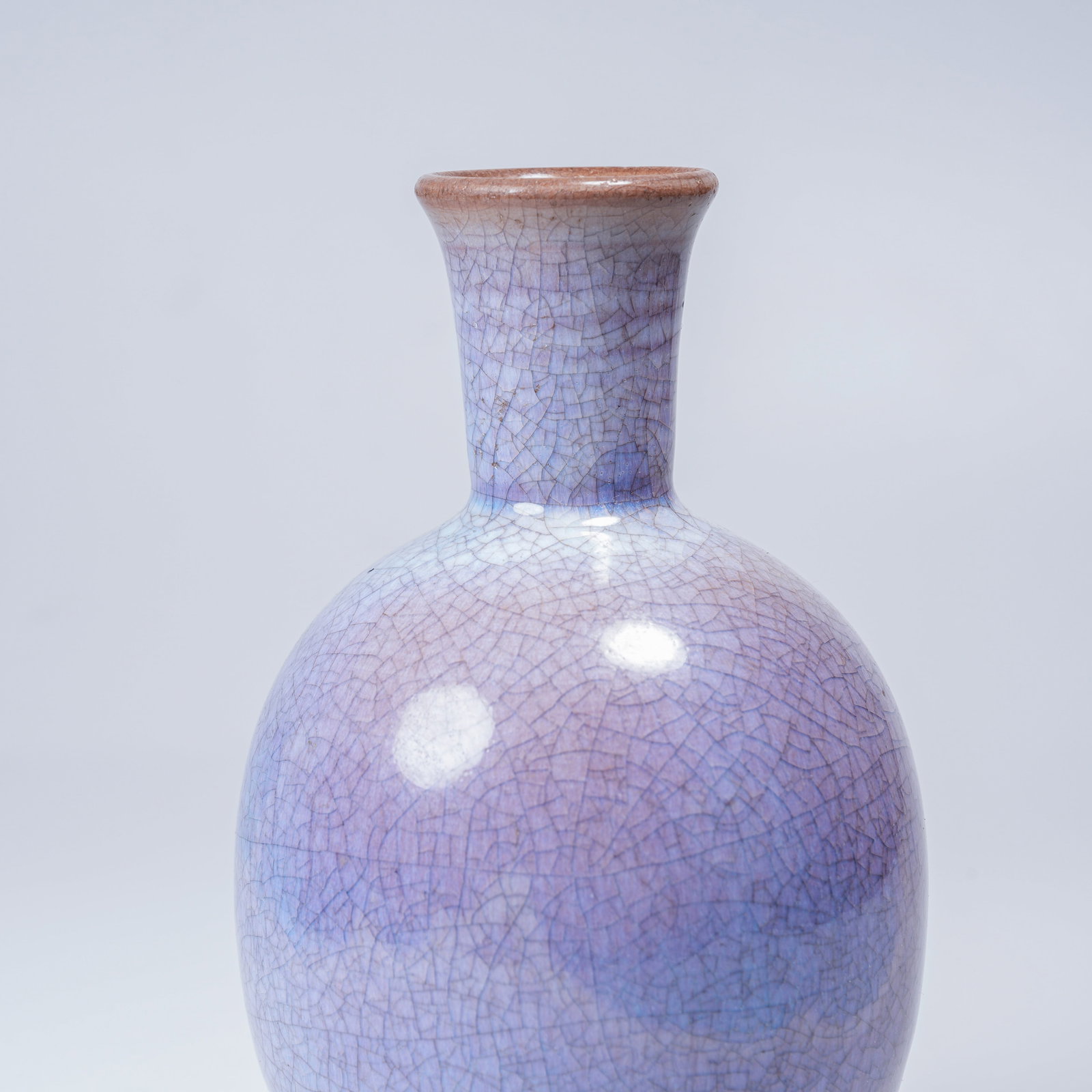 A JUN WARE SMALL VASE - 2