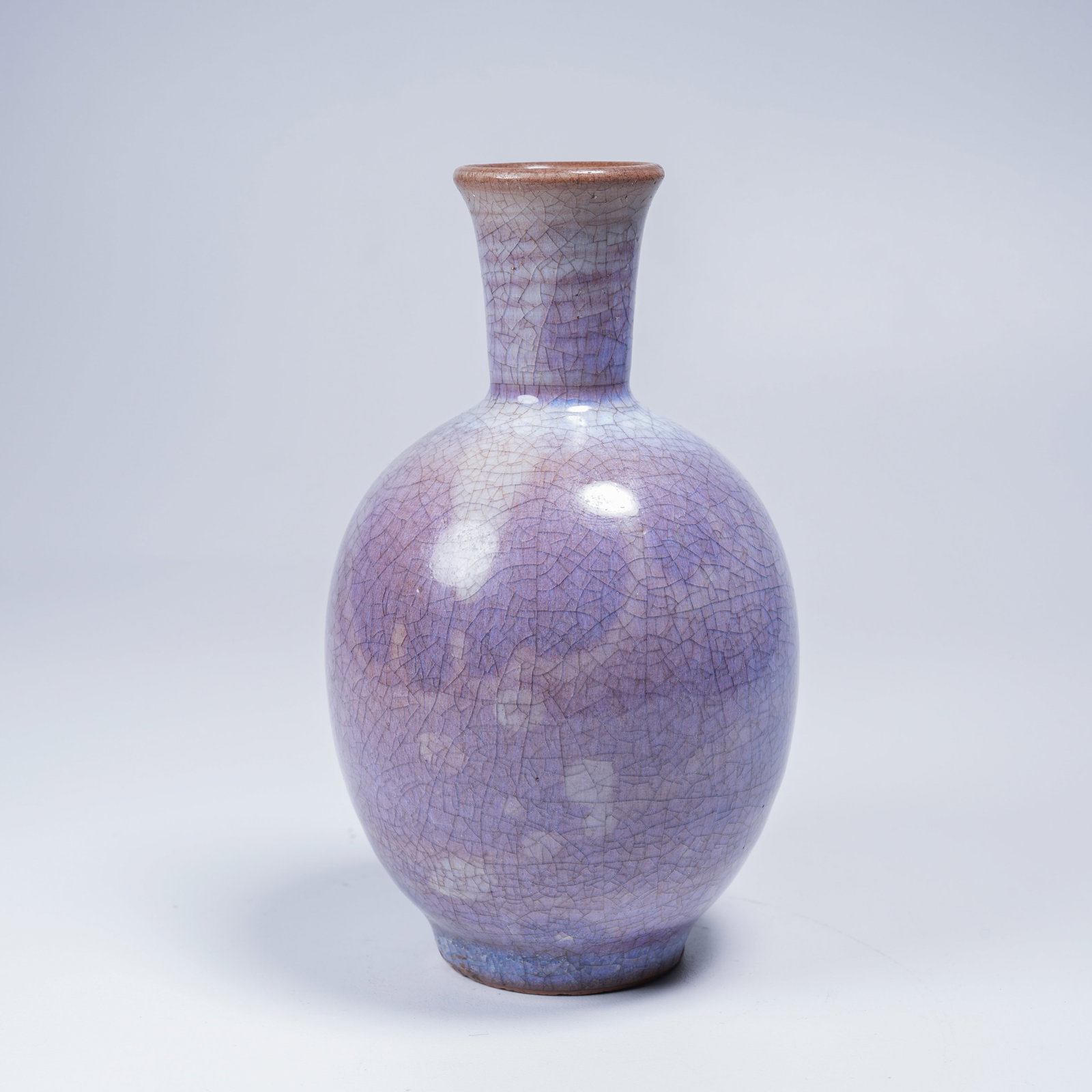 A JUN WARE SMALL VASE - 6