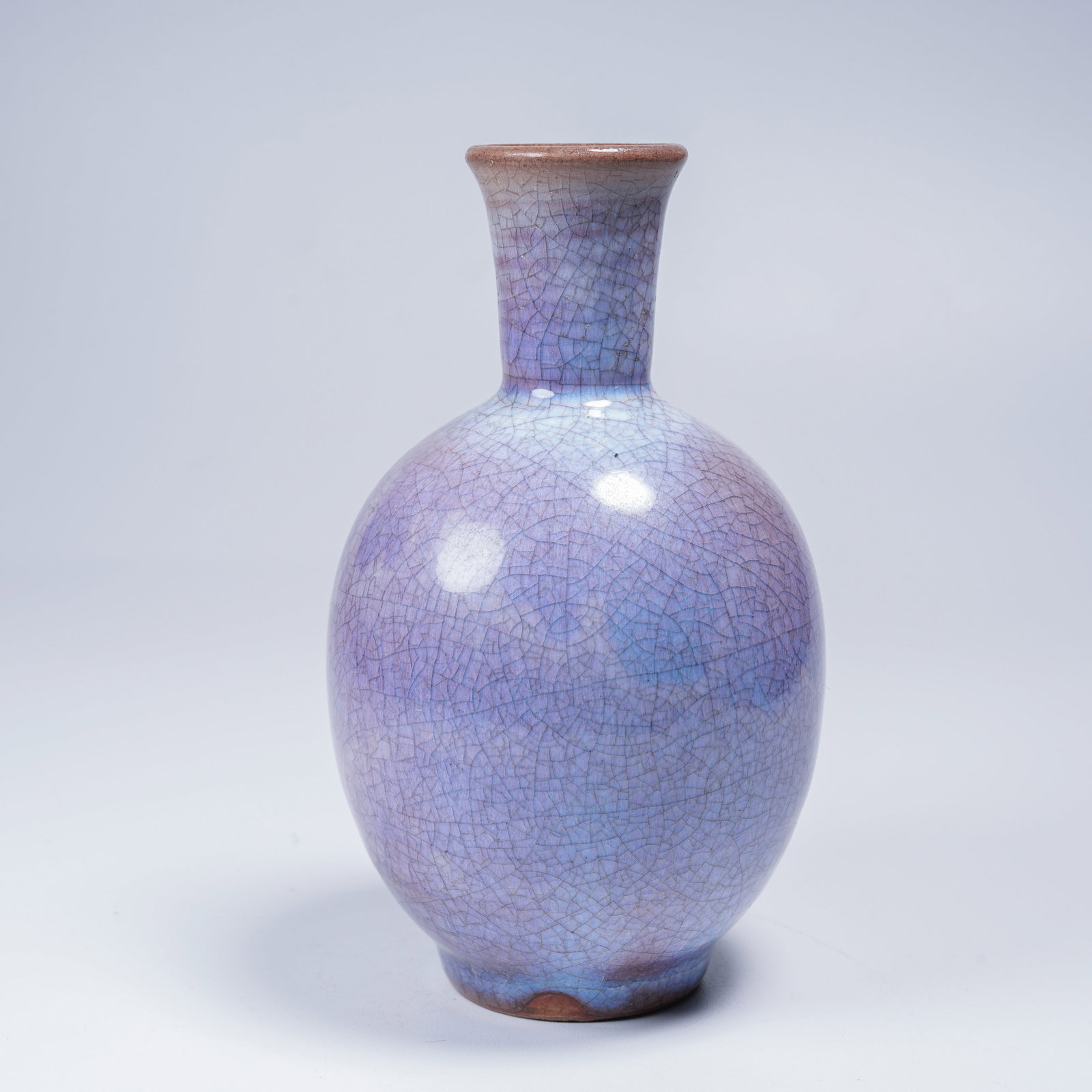 A JUN WARE SMALL VASE - 7