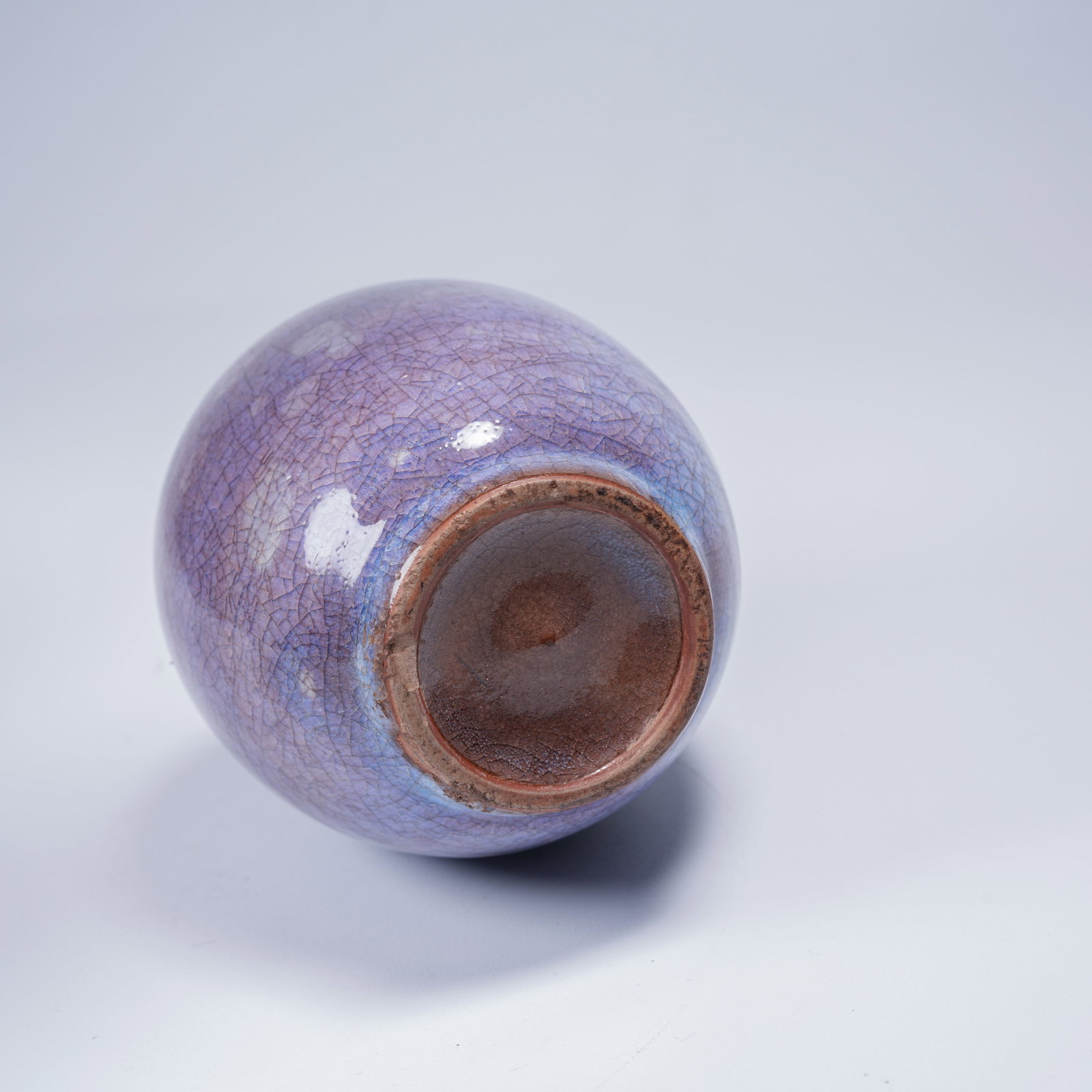 A JUN WARE SMALL VASE - 9