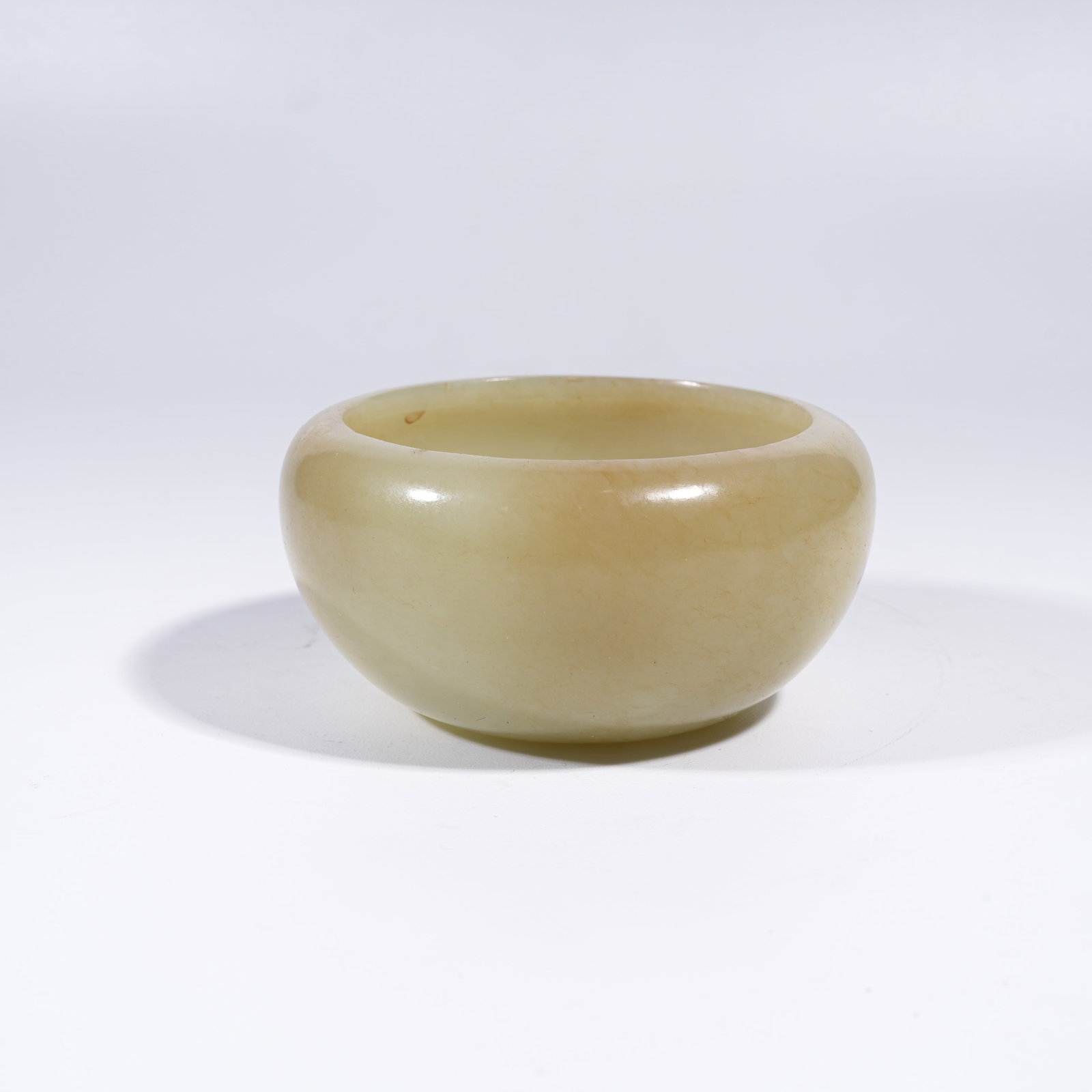 A HETIAN JADE BOWL-SHAPED WATER WASHER (1 of 8)