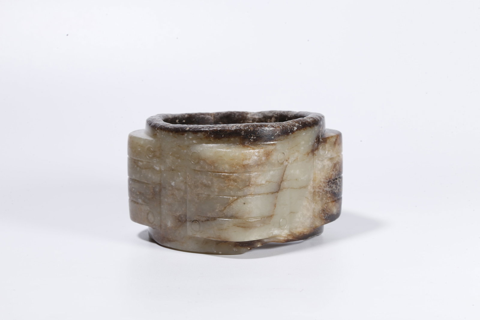 A HETIAN JADE CONG (1 of 8)