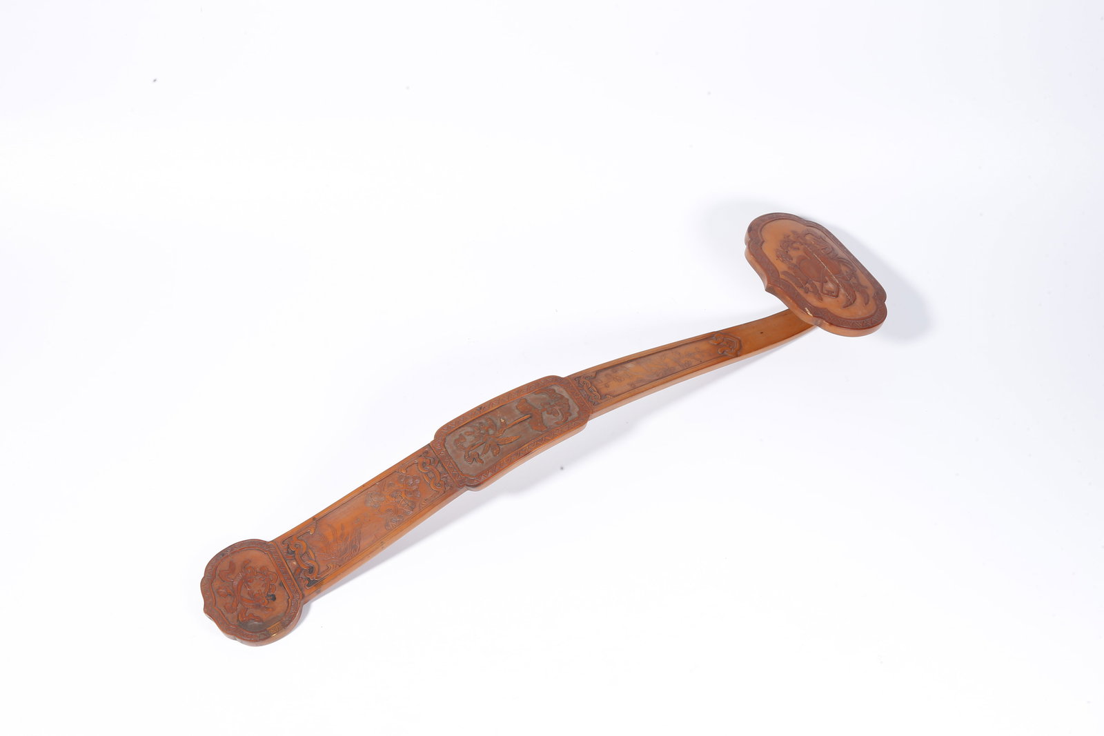 A BAMBOO-INLAID FLORAL RUYI (1 of 9)