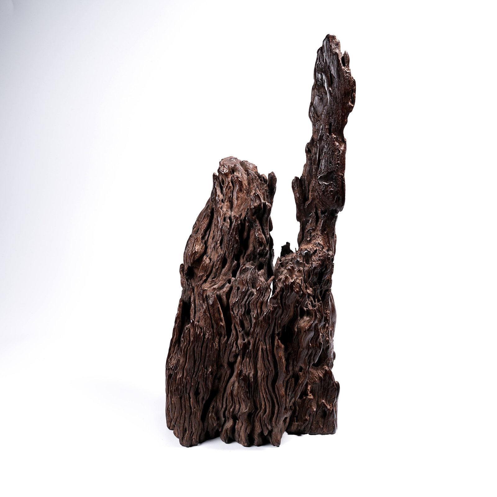A QINAN (AGARWOOD) LANDSCAPE ORNAMENT (1 of 9)