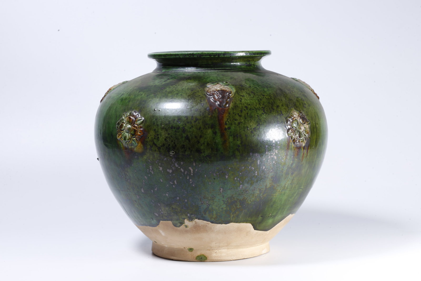 A SANCAI GLAZED JAR (1 of 10)