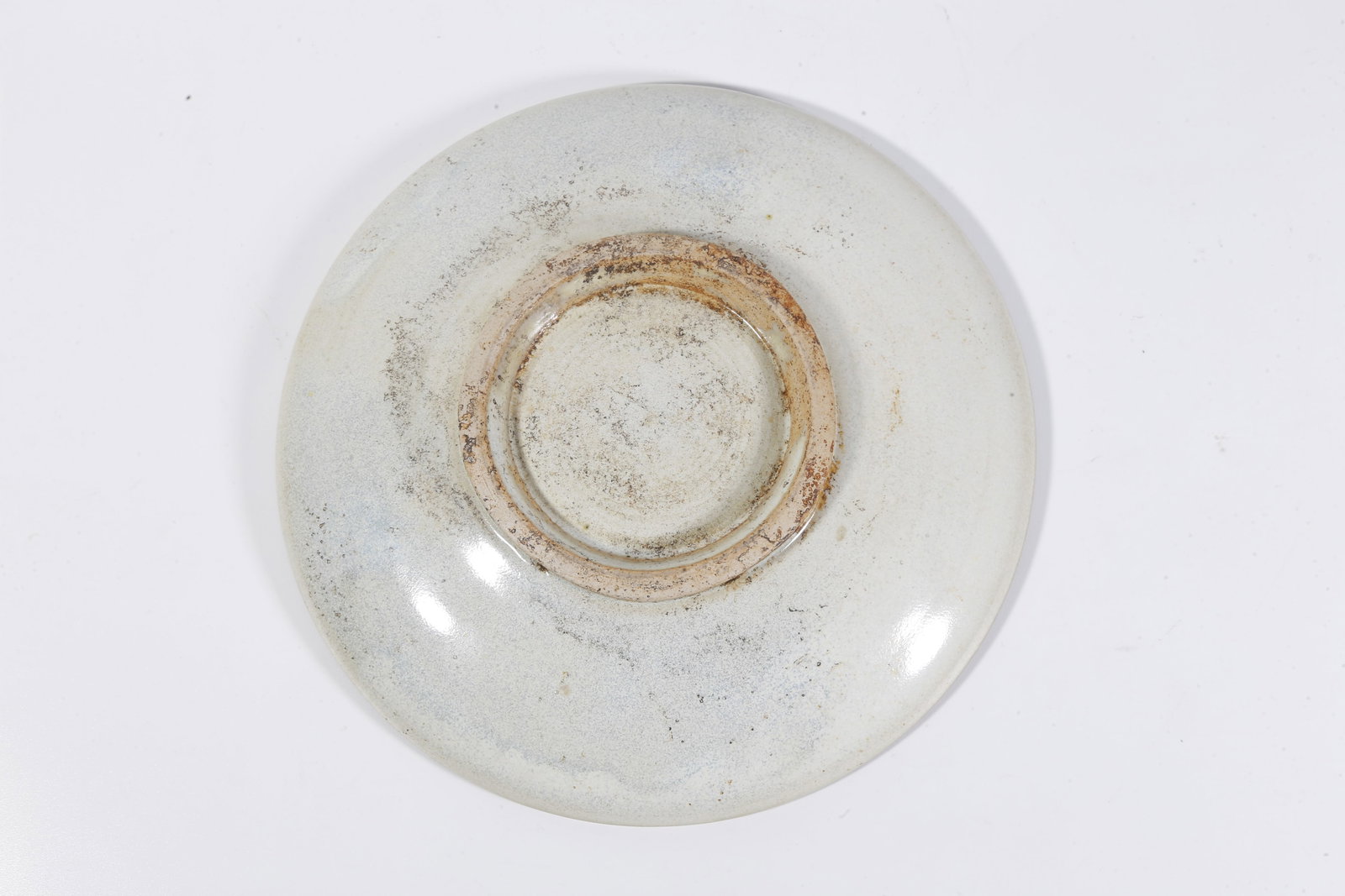A JUN WARE PLATE - 9