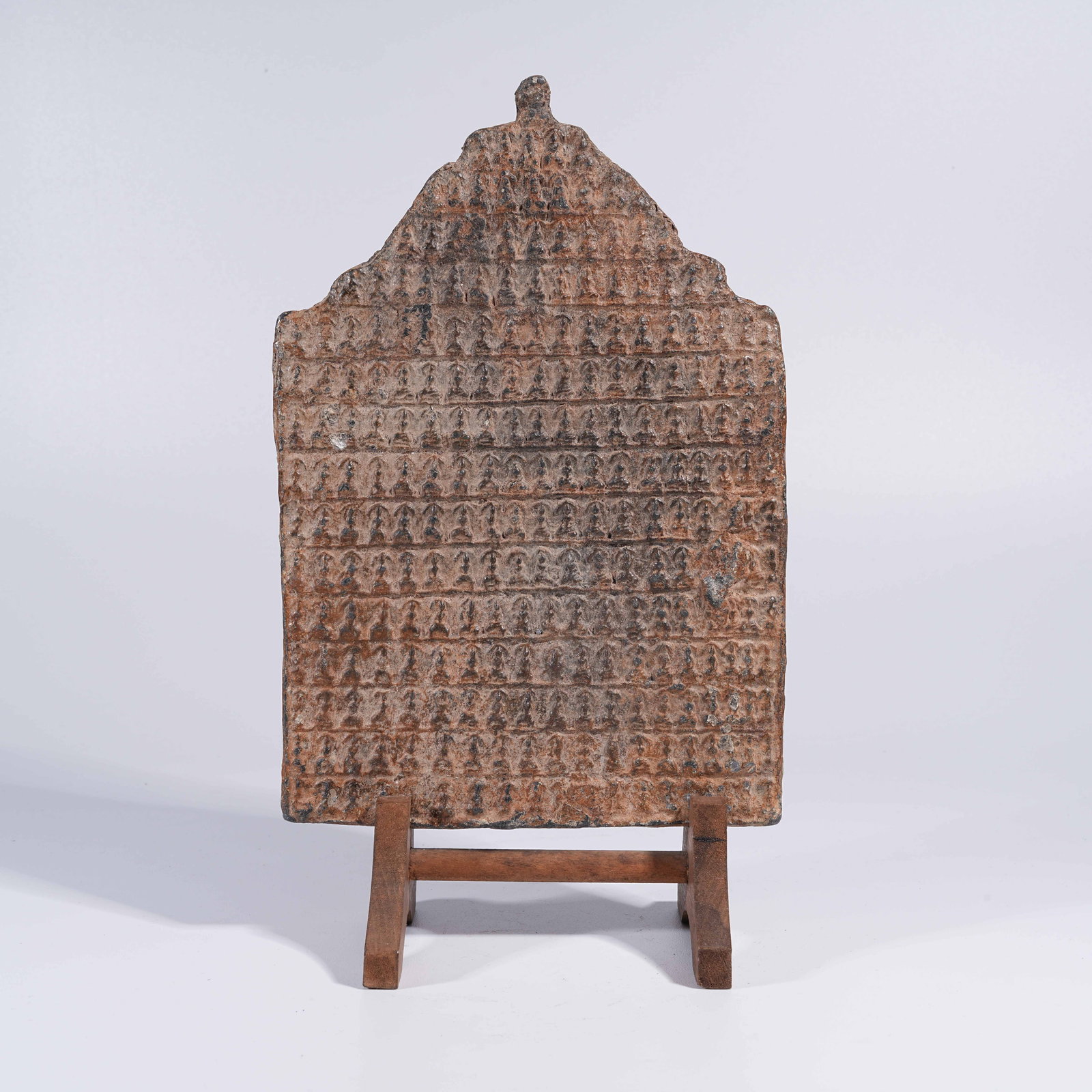 A BRONZE BUDDHA TABLET (1 of 7)