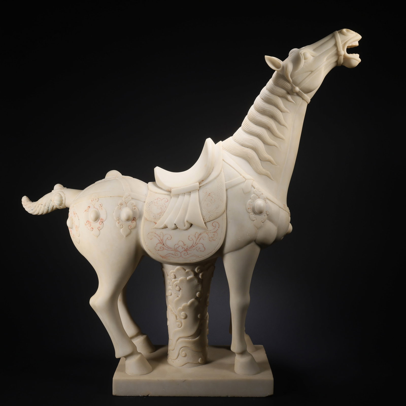 A WHITE MARBLE HORSE (1 of 9)