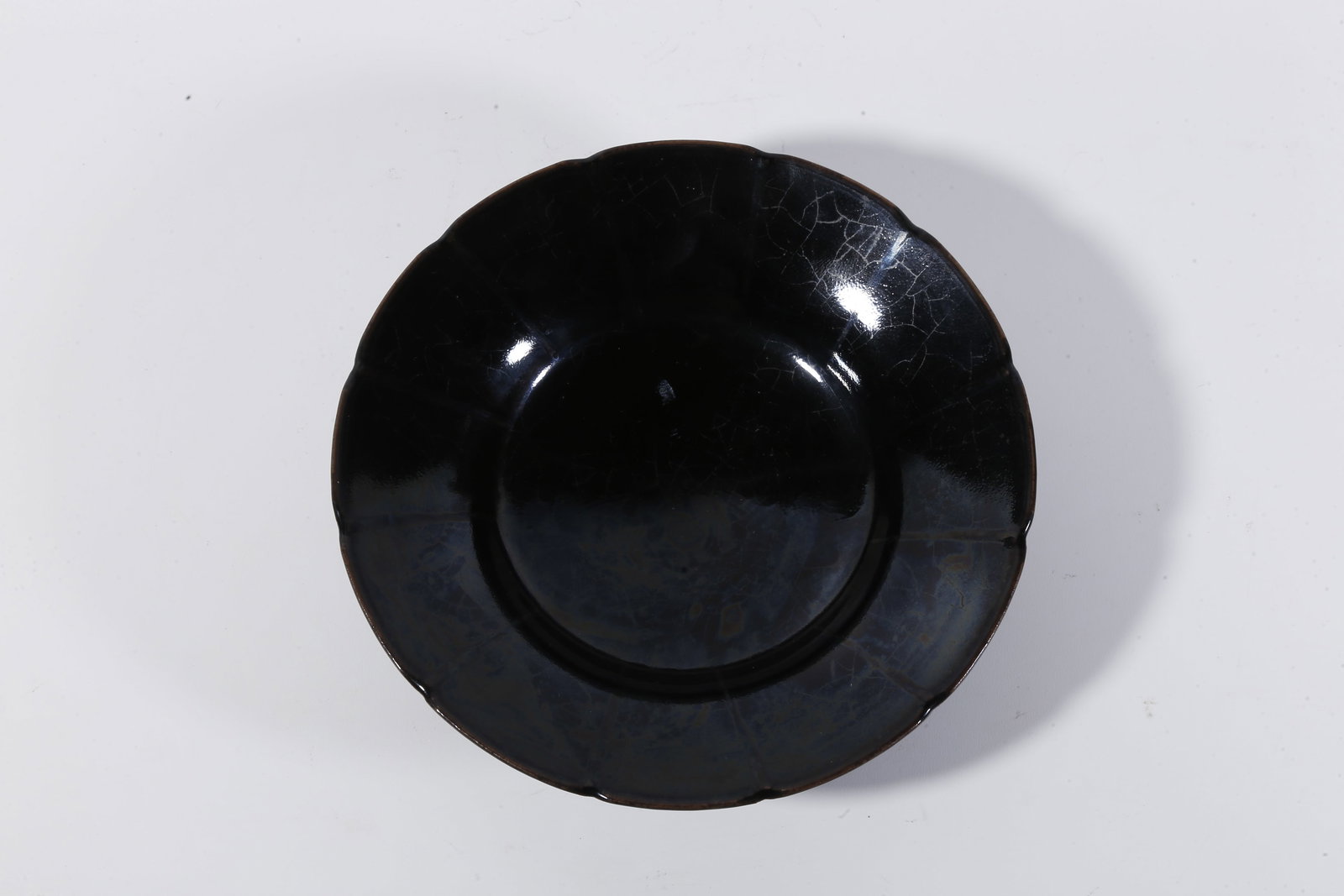 A BLACK-GLAZED BRUSH WASHER (1 of 9)