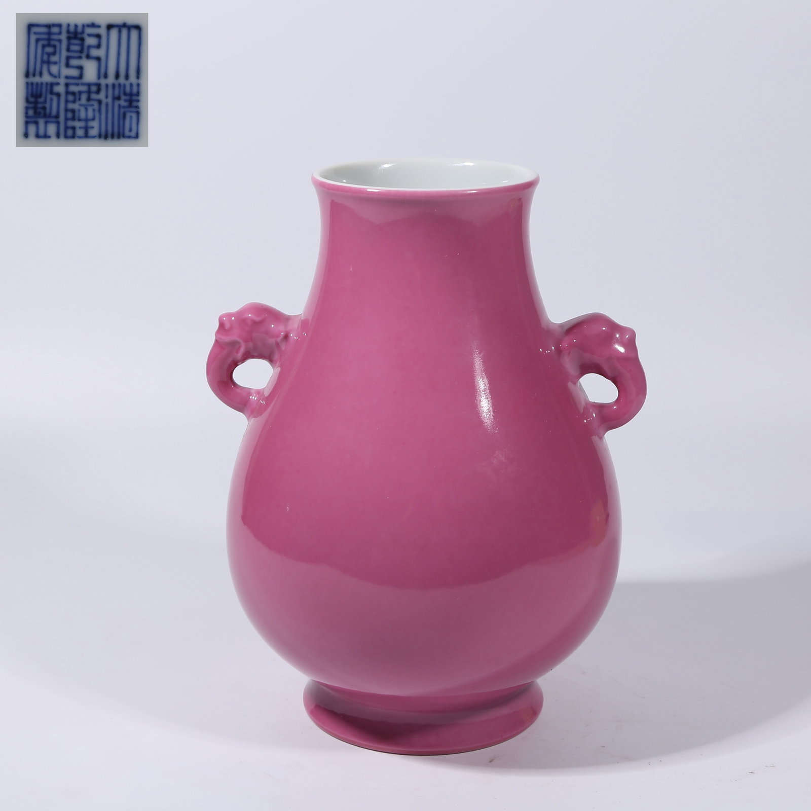 A ROUGE DE FER GLAZED BEAST-HANDLED ZUN (1 of 9)