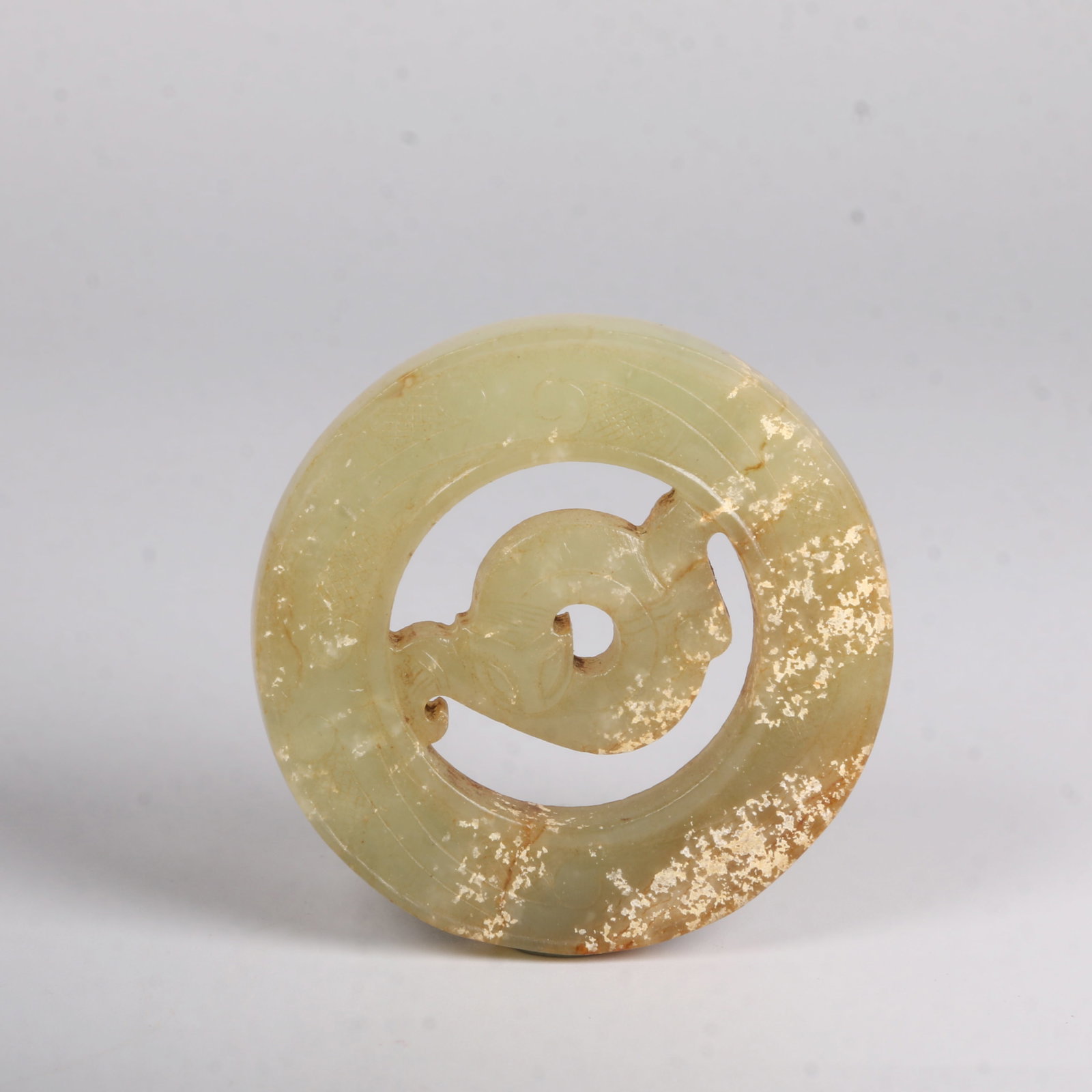 A ANCIENT JADE PENDANT: Ancient Jade Pendant