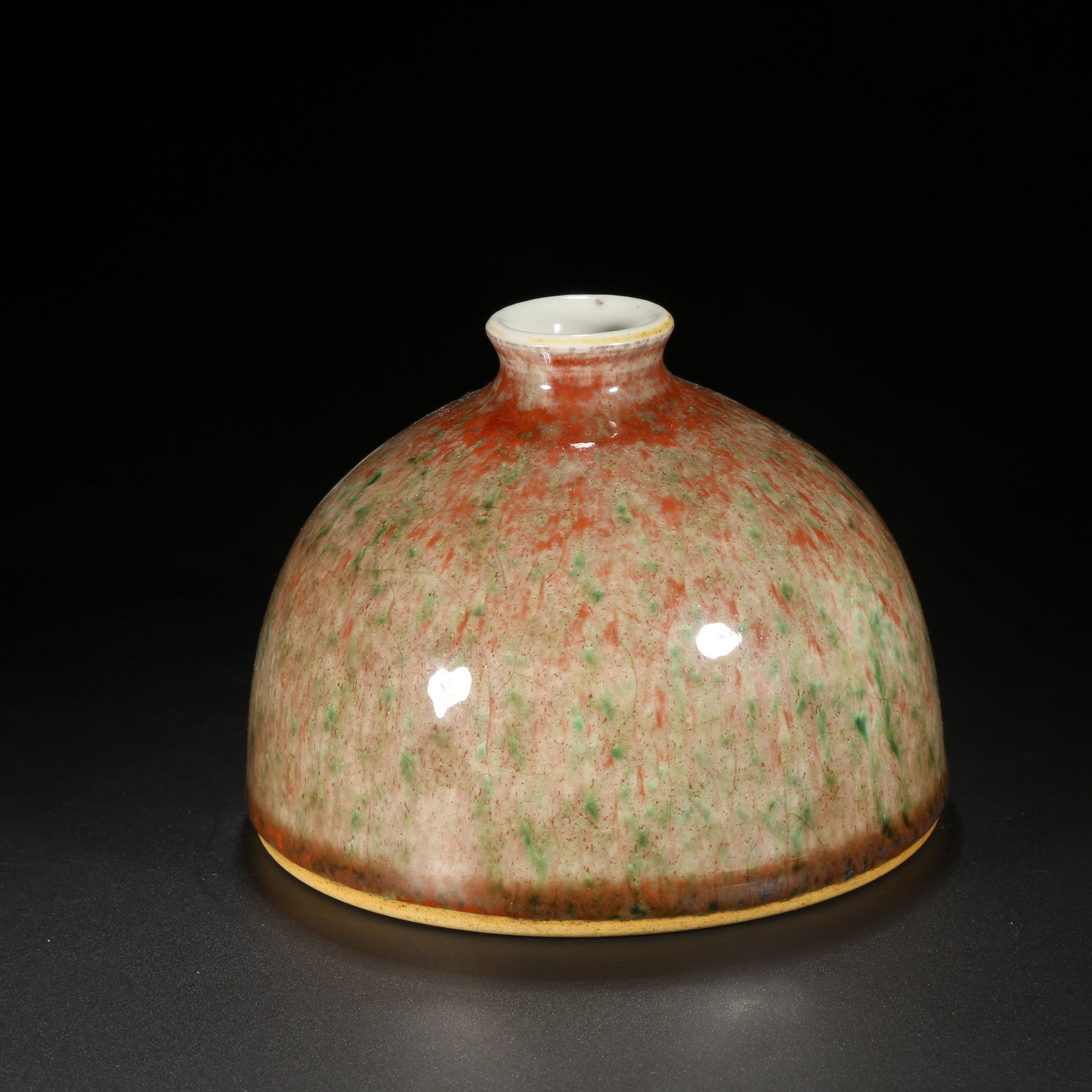 A KIDNEY-BEAN RED GLAZED TAIBAI ZUN (1 of 9)