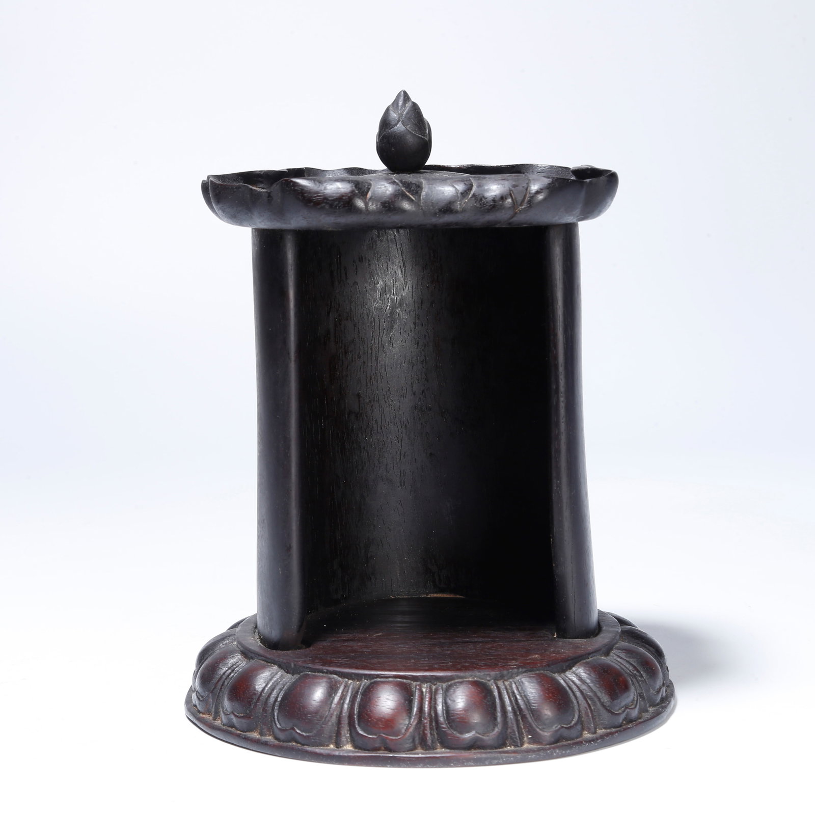 A ZITAN WOOD BUDDHIST SHRINE (1 of 10)