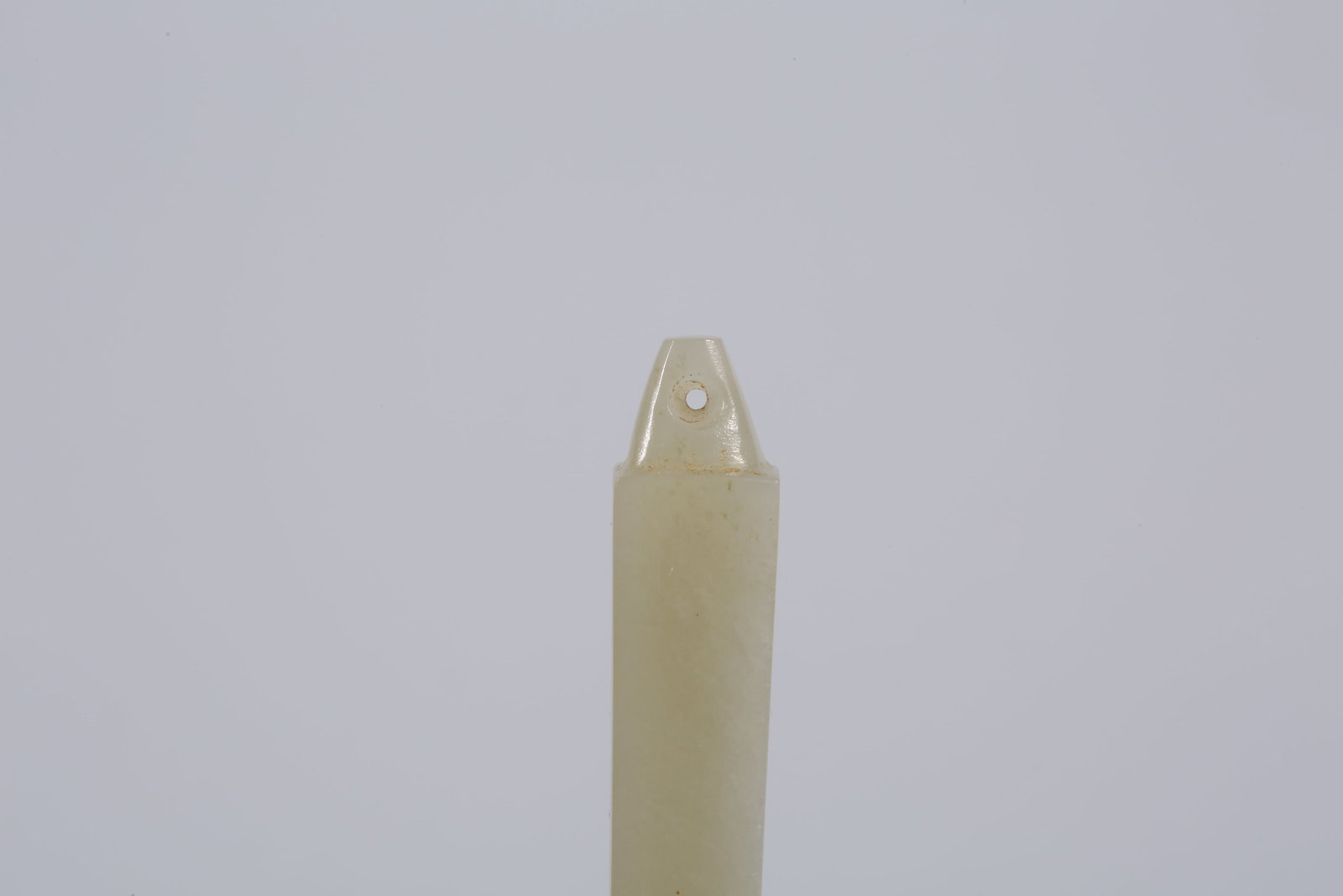 A ANCIENT JADE CONICAL OBJECT - 10