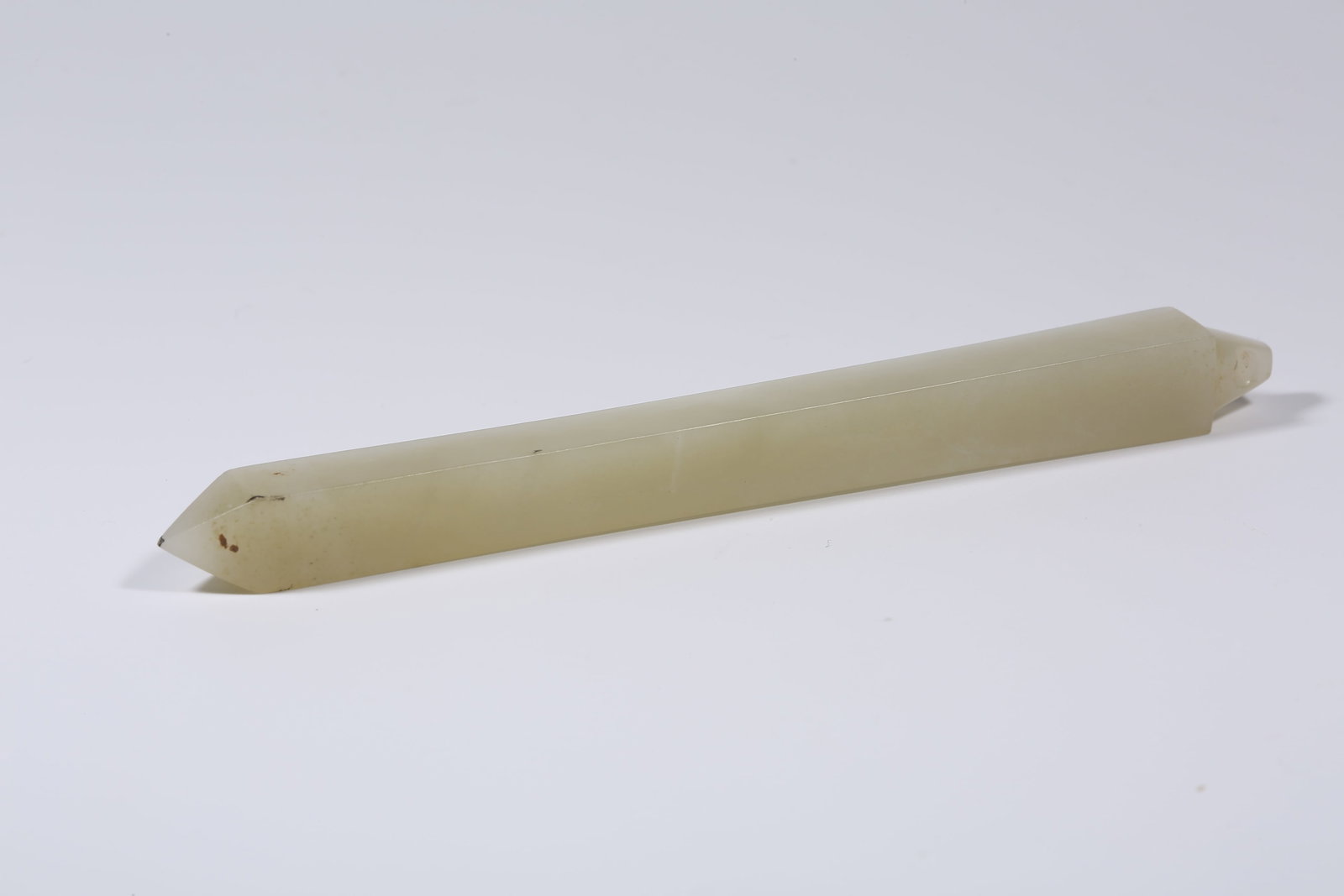 A ANCIENT JADE CONICAL OBJECT - 11