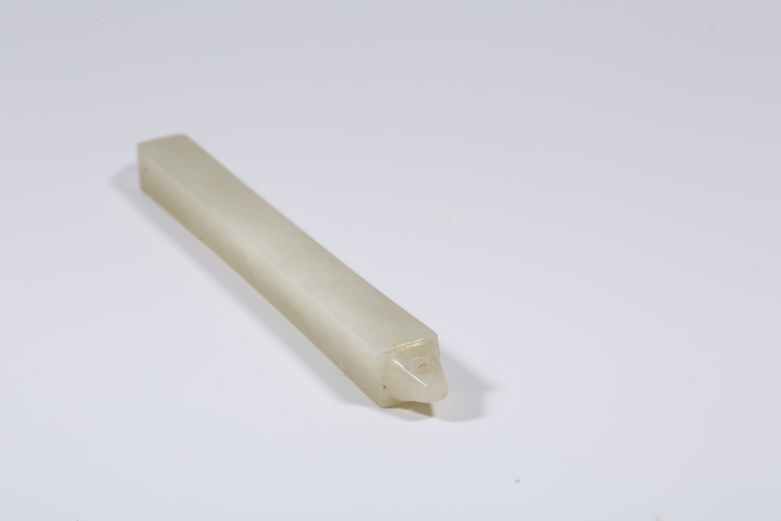 A ANCIENT JADE CONICAL OBJECT - 5