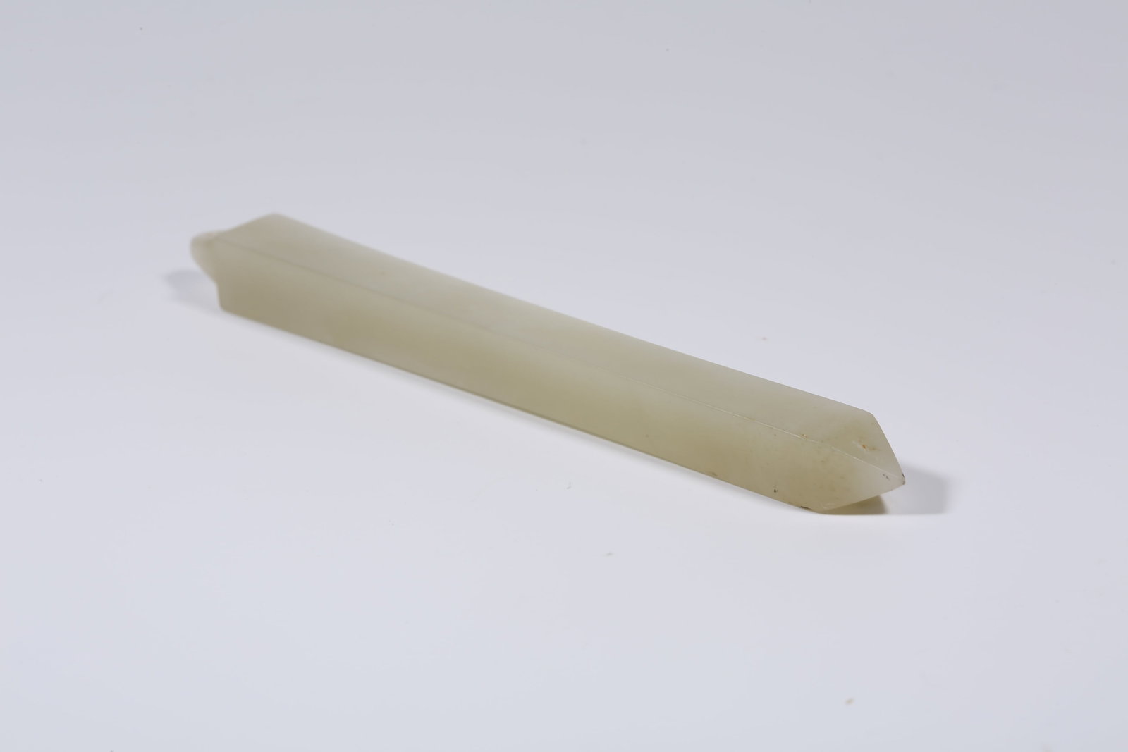 A ANCIENT JADE CONICAL OBJECT - 7