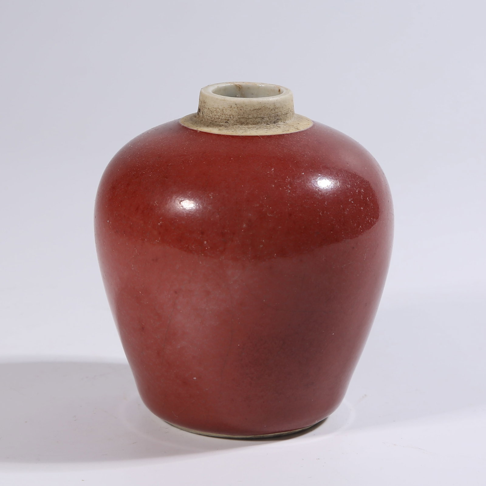 A LANG KILN RED-GLAZED JAR (1 of 9)