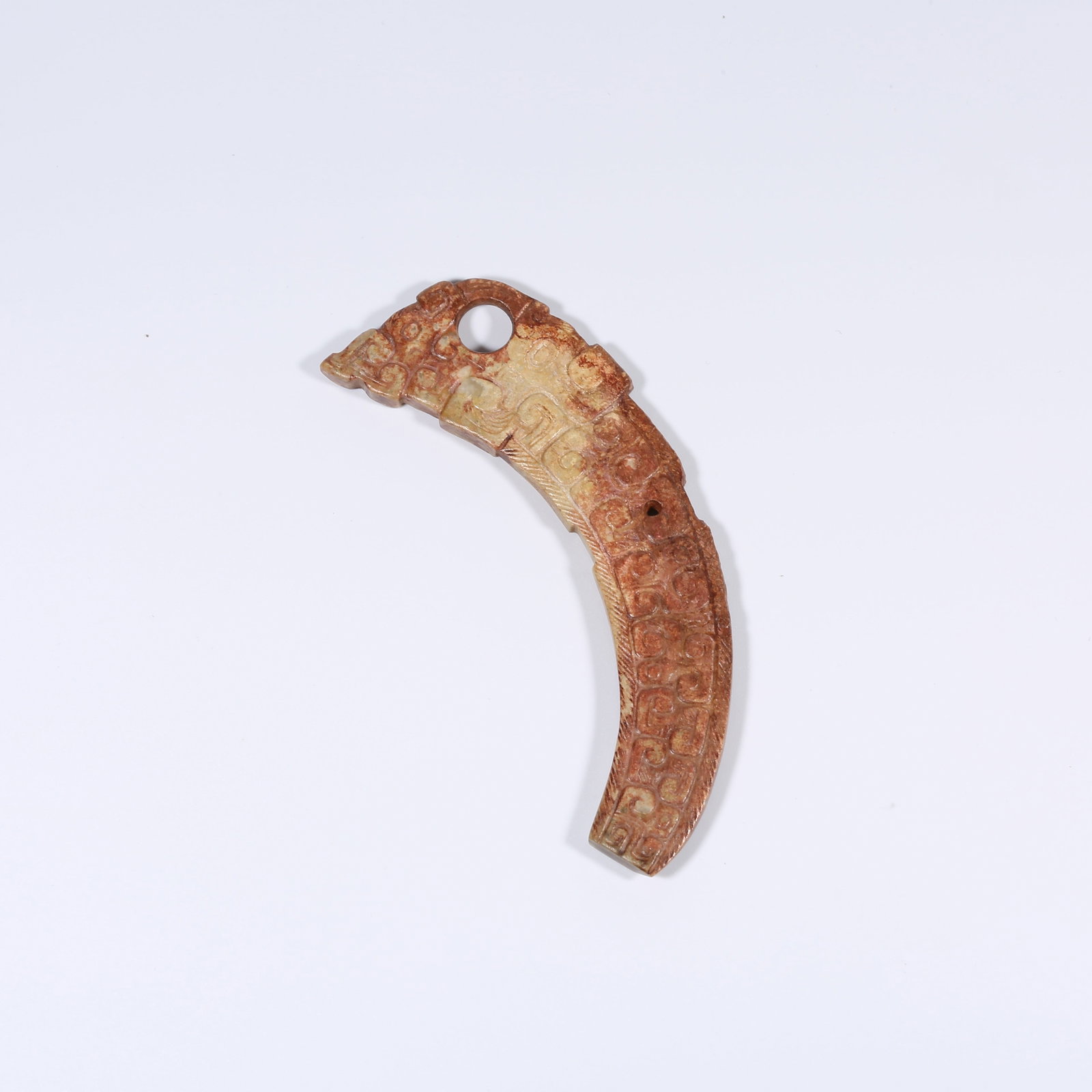 A ANCIENT JADE JI (RITUAL OBJECT) (1 of 8)