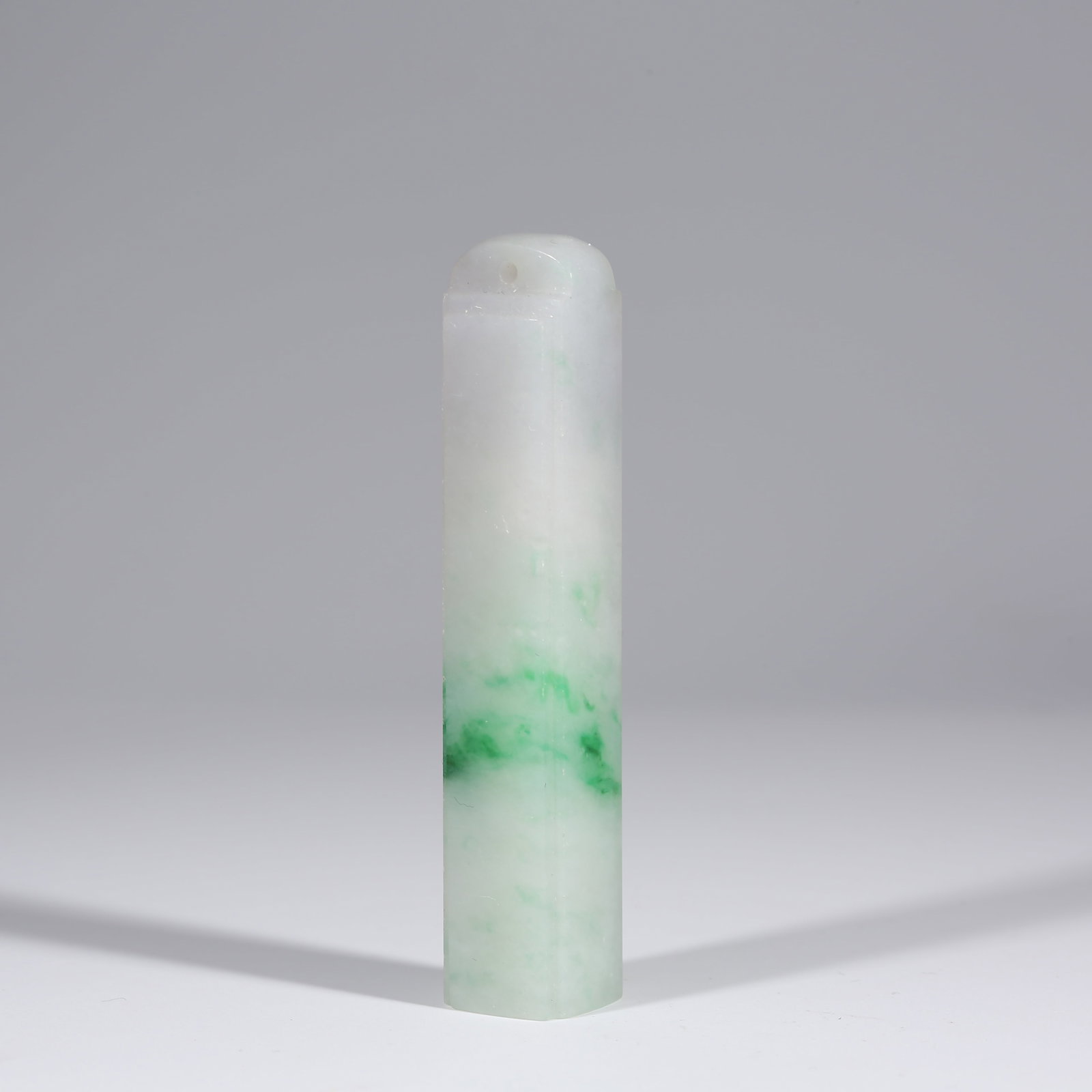A JADEITE FEATHER TUBE (1 of 9)