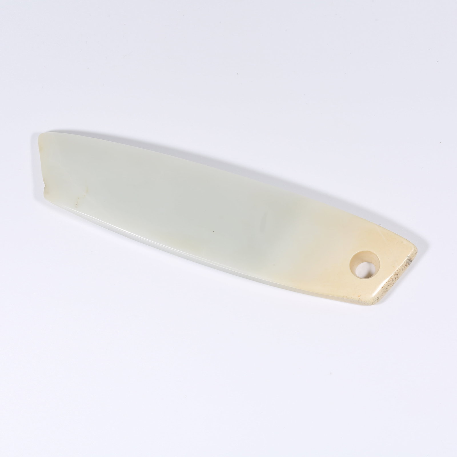 A ANCIENT JADE ARTIFACT FROM QIJIA CULTURE: Ancient Jade Artifact from Qijia Culture
