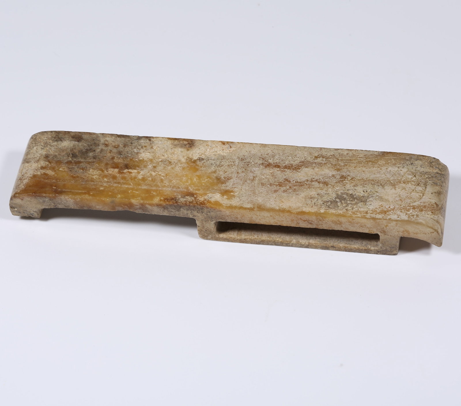 A ANCIENT JADE SWORD ORNAMENT (1 of 8)