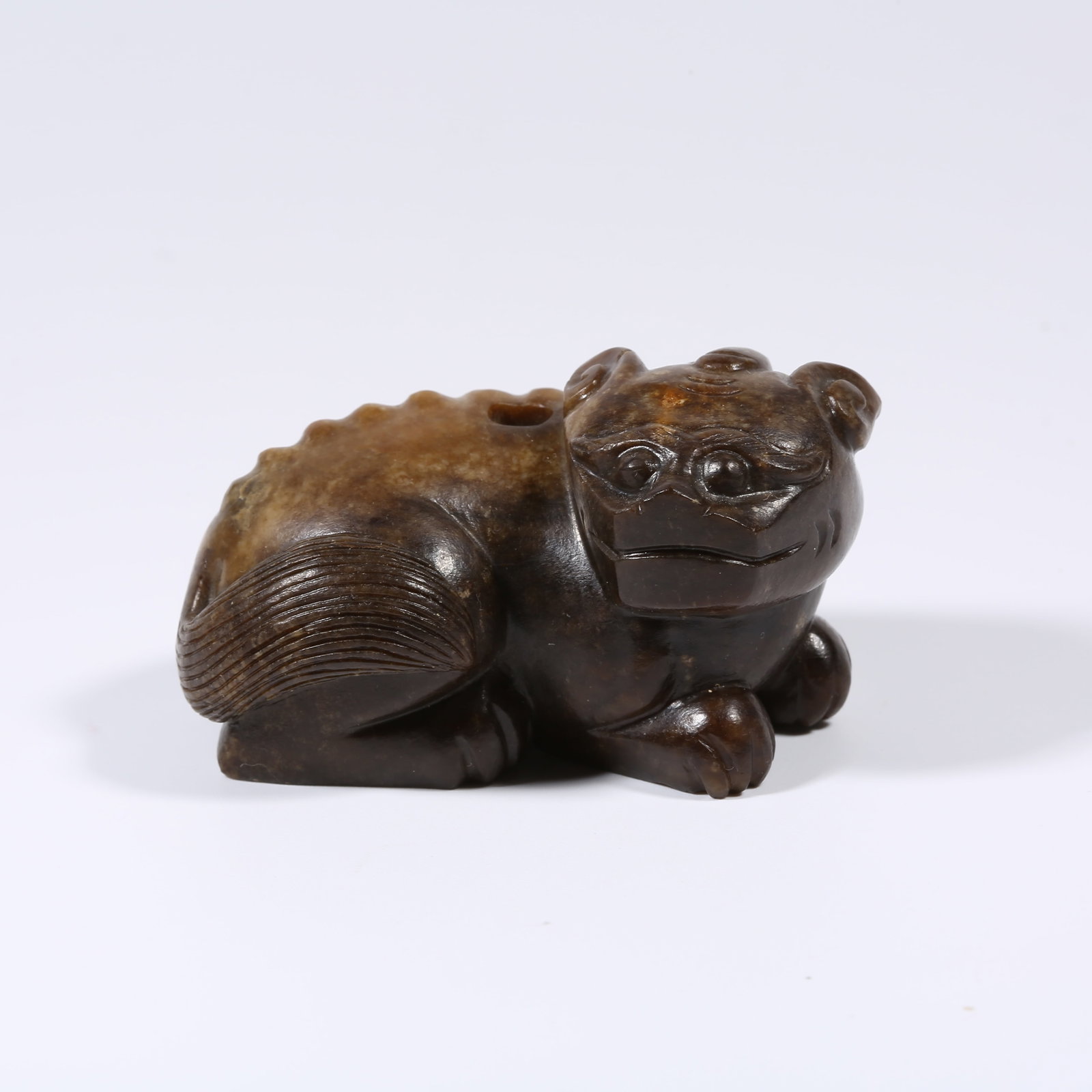 A ANCIENT JADE AUSPICIOUS BEAST (1 of 8)