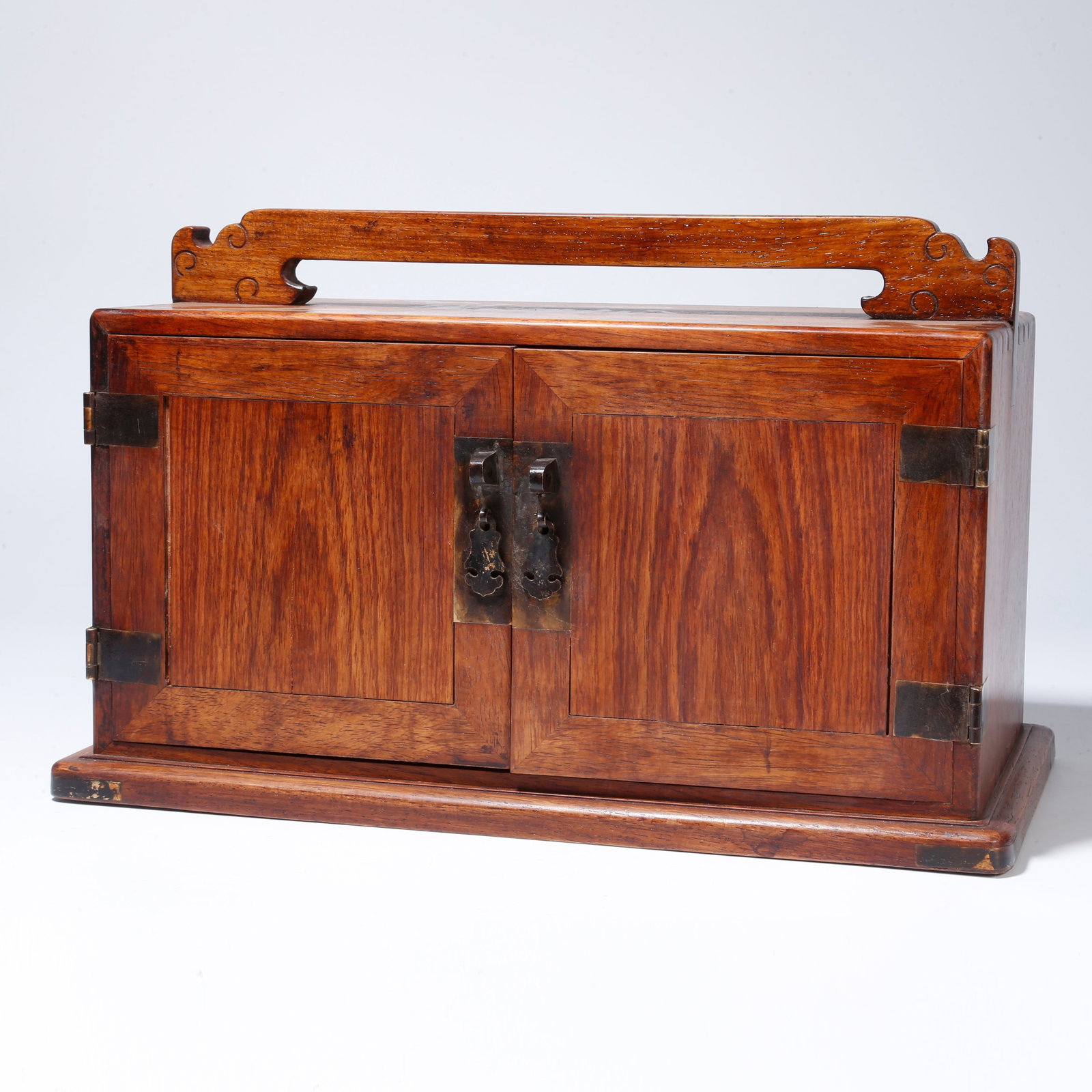 A HUANGHUALI MULTI-COMPARTMENT TIERED BOX (1 of 11)