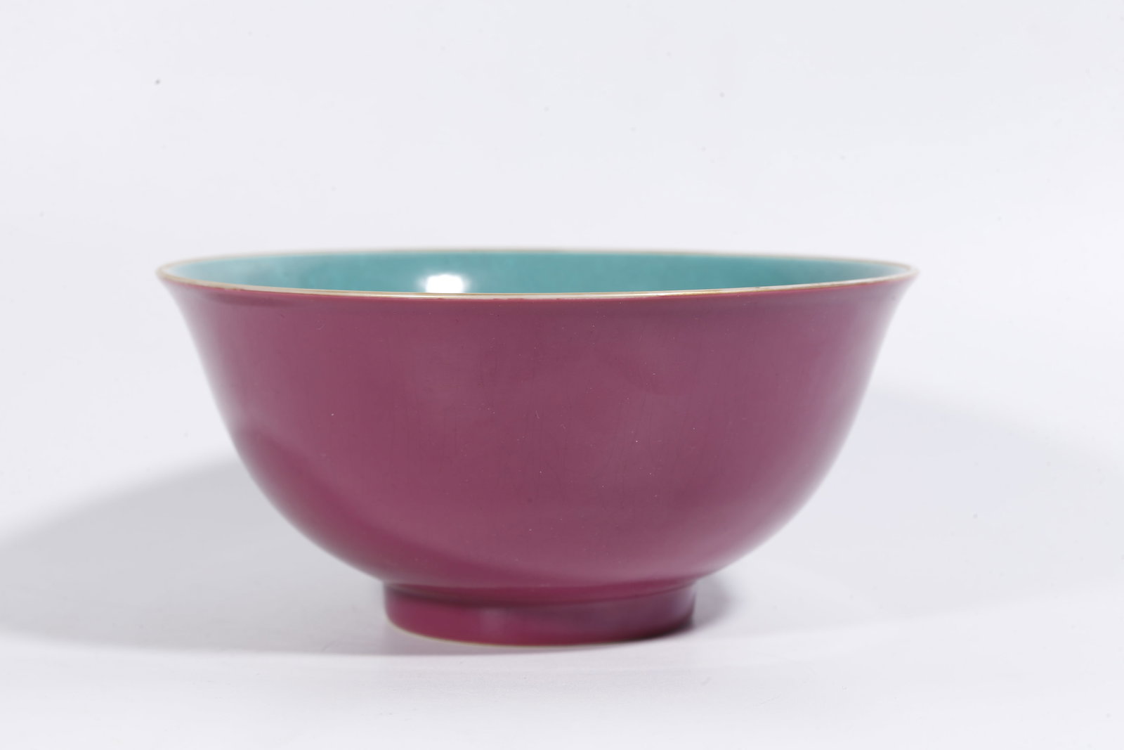 A RUBY-RED GLAZED BOWL - 2