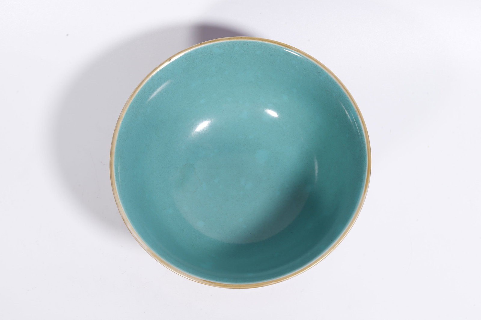 A RUBY-RED GLAZED BOWL - 6