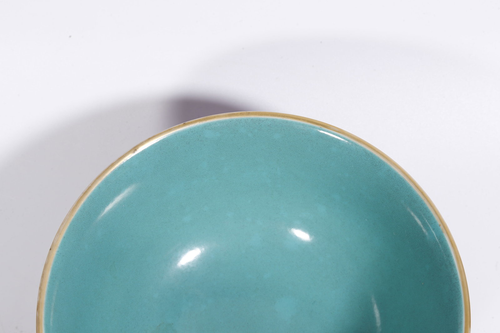 A RUBY-RED GLAZED BOWL - 7