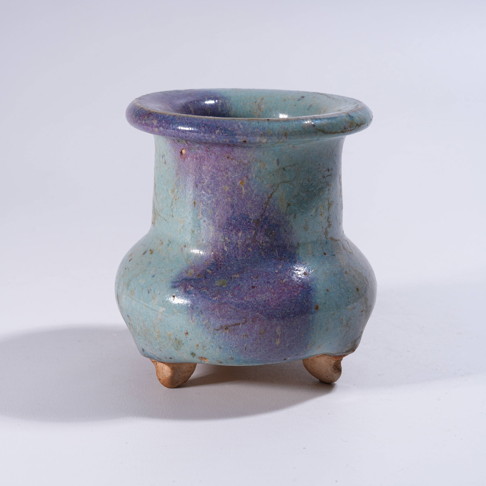 A JUN KILN TRIPOD CENSER (1 of 9)