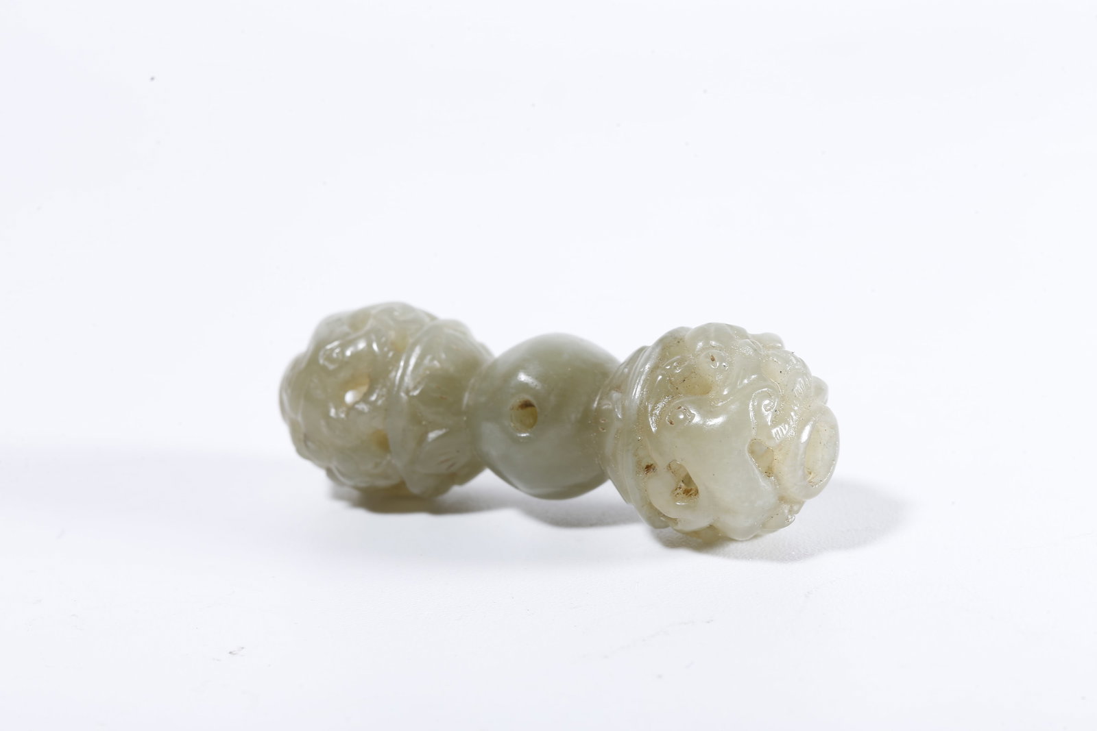 A HOTAN JADE CARVED RITUAL IMPLEMENT (1 of 8)