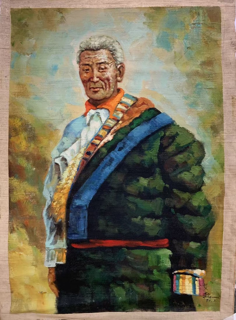 A FIGURE OIL PAINTING BY AI XUAN.艾軒 (1 of 5)