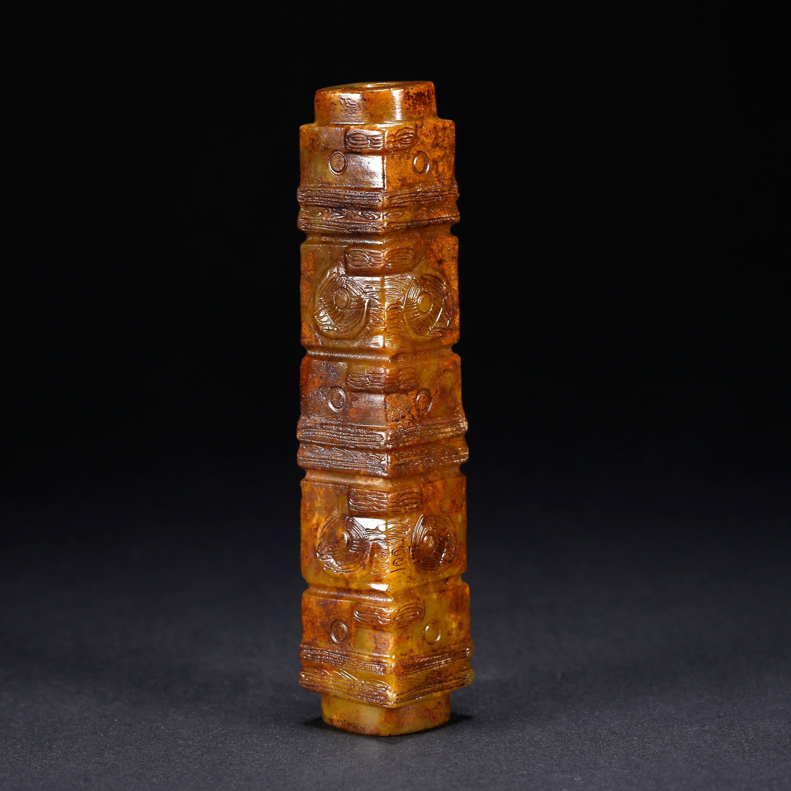 A ANCIENT JADE CONG (1 of 11)