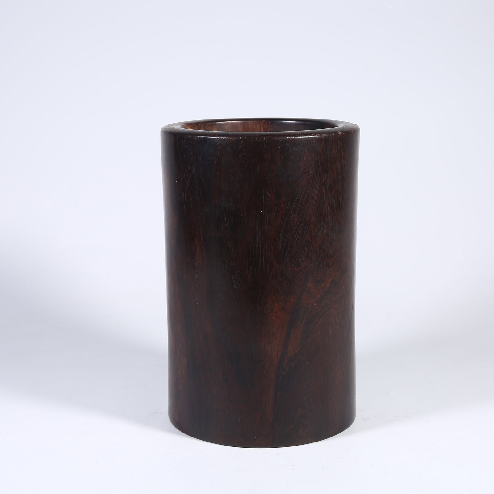 A ZITAN BRUSH POT (1 of 8)