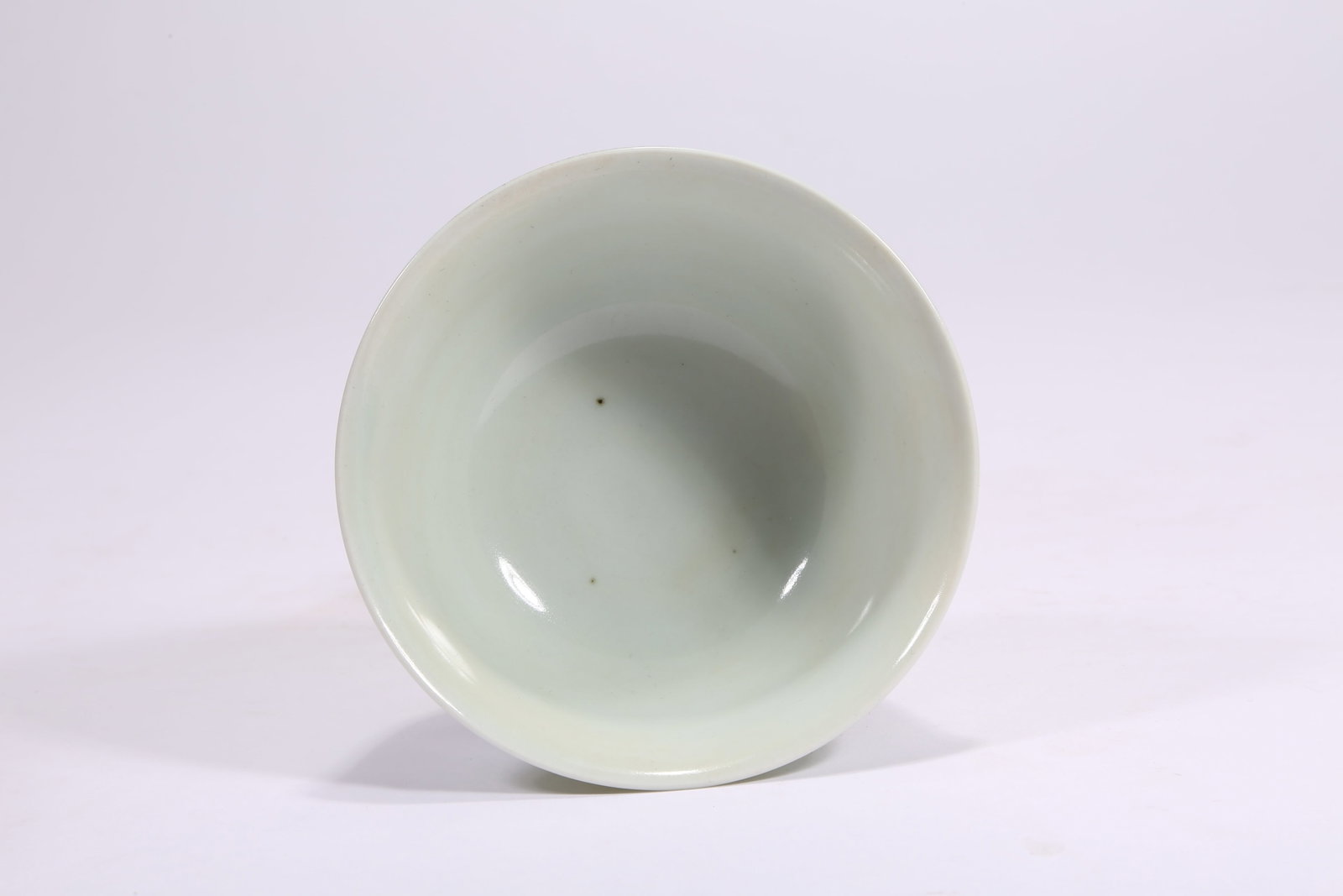 A UNDERGLAZE RED FISH-PATTERNED HIGH-FOOTED CUP - 8