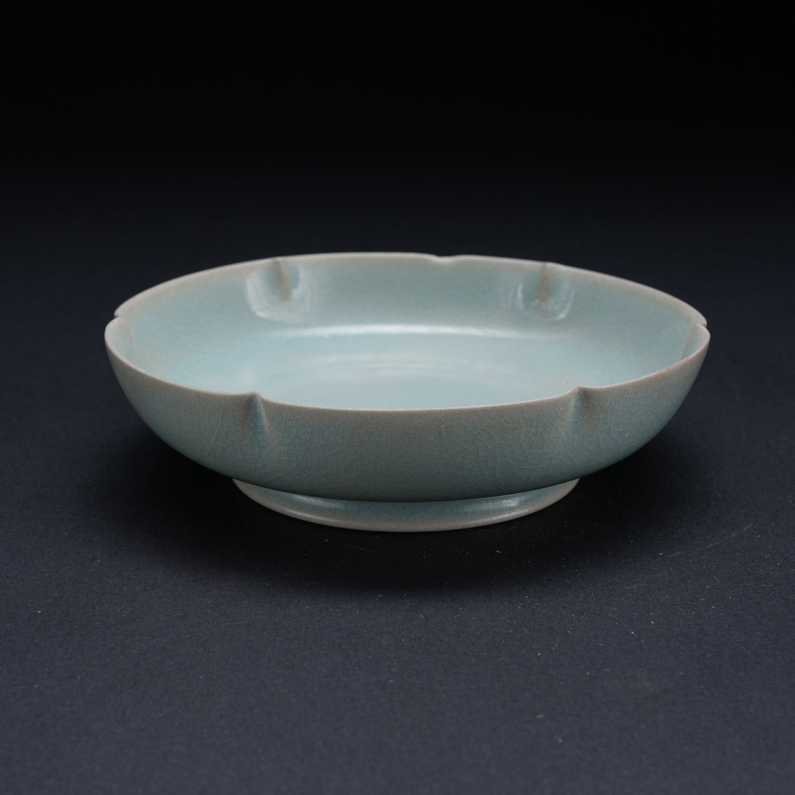 A RU KILN LOBED WASHER (1 of 9)