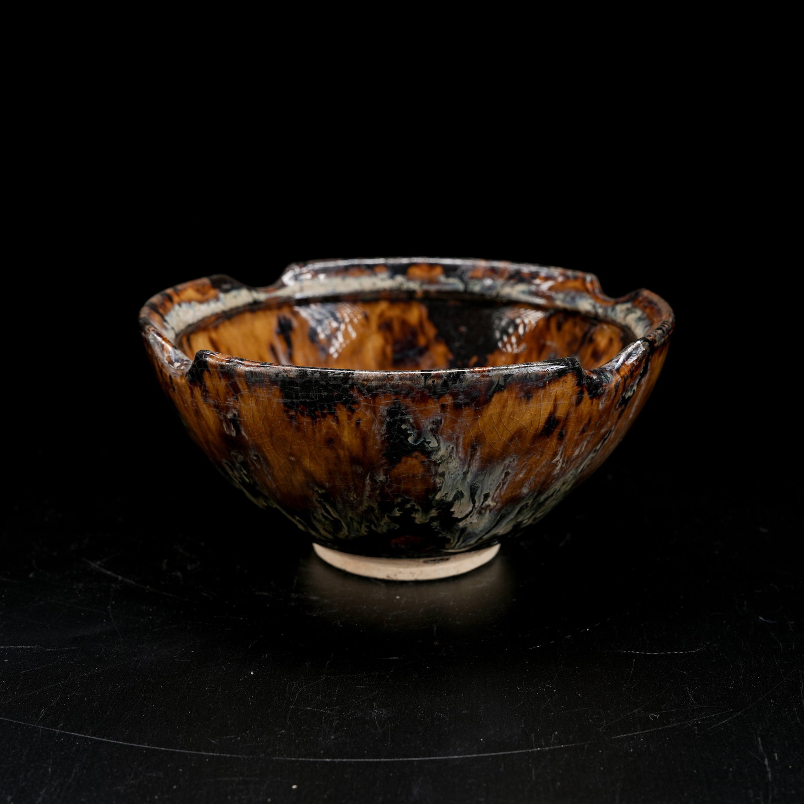 A JIAN KILN LOBED TEA CUP (1 of 9)